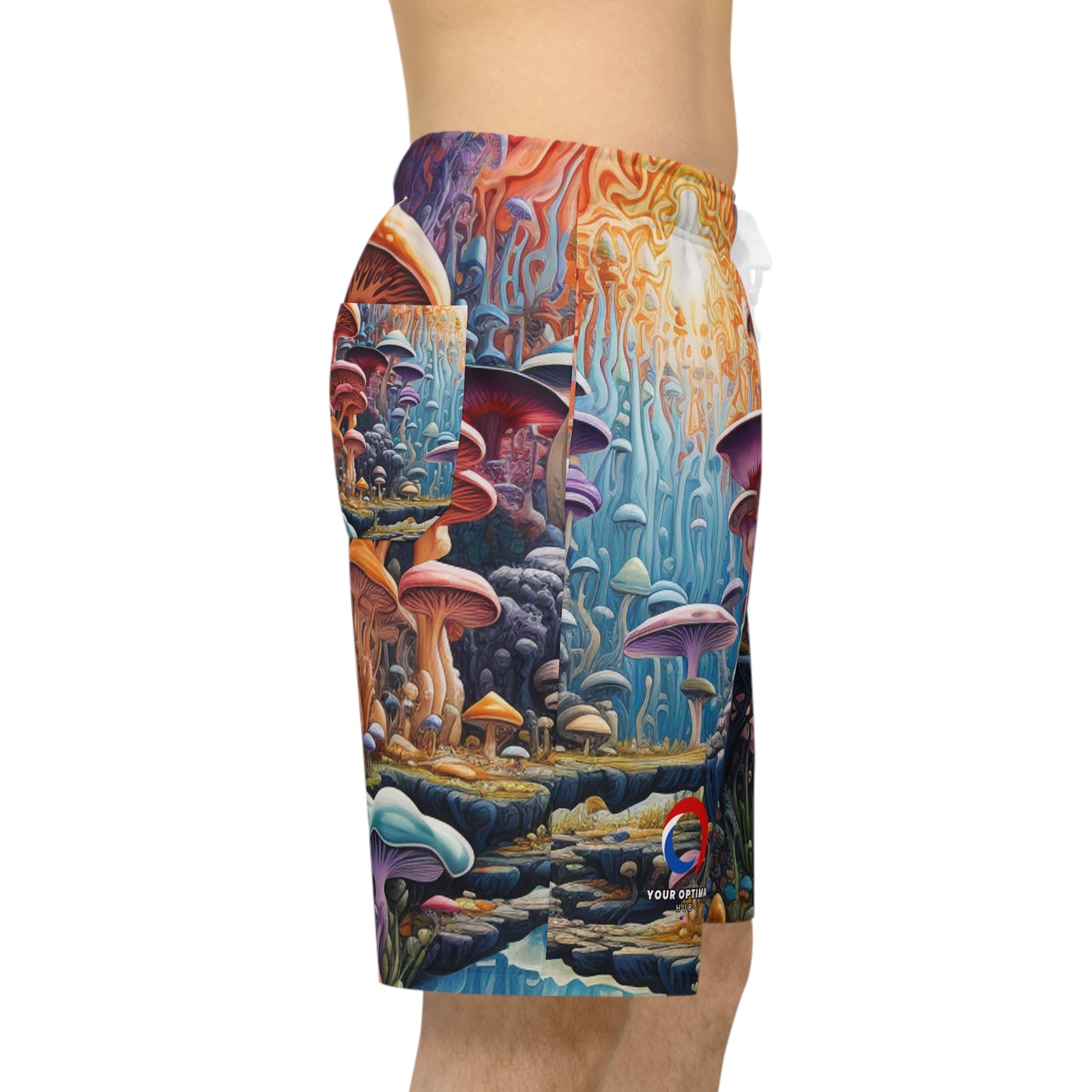 Isolde Castellucci - Psychedelic Streetwear Shorts