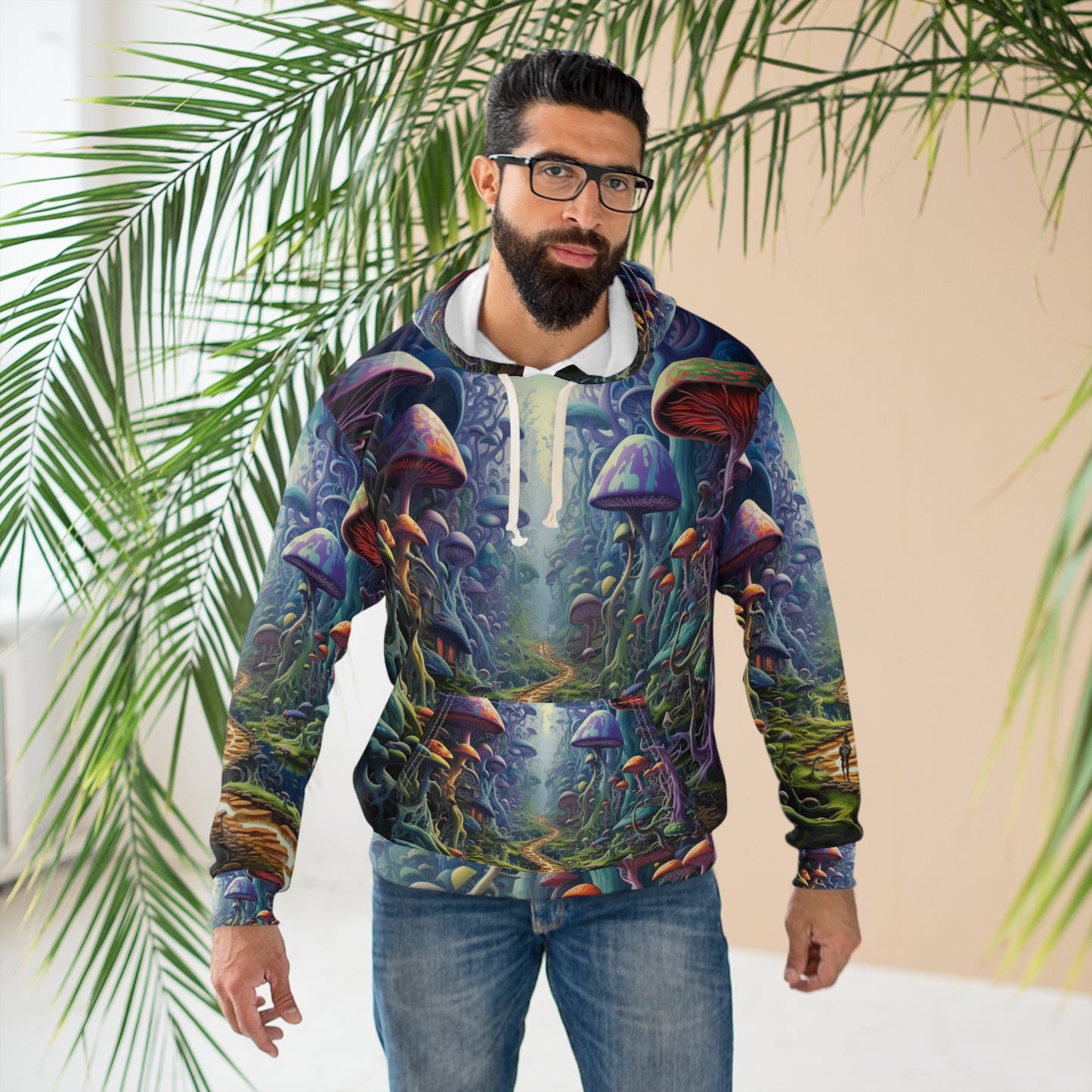 Isabella Romano - Psychedelic Streetwear Hoodie