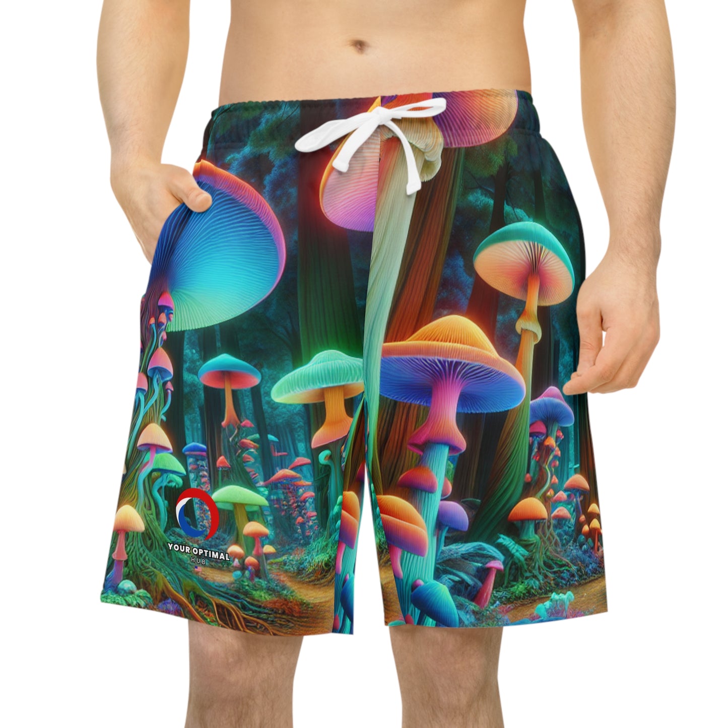 Felicity Castellano - Psychedelic Streetwear Shorts