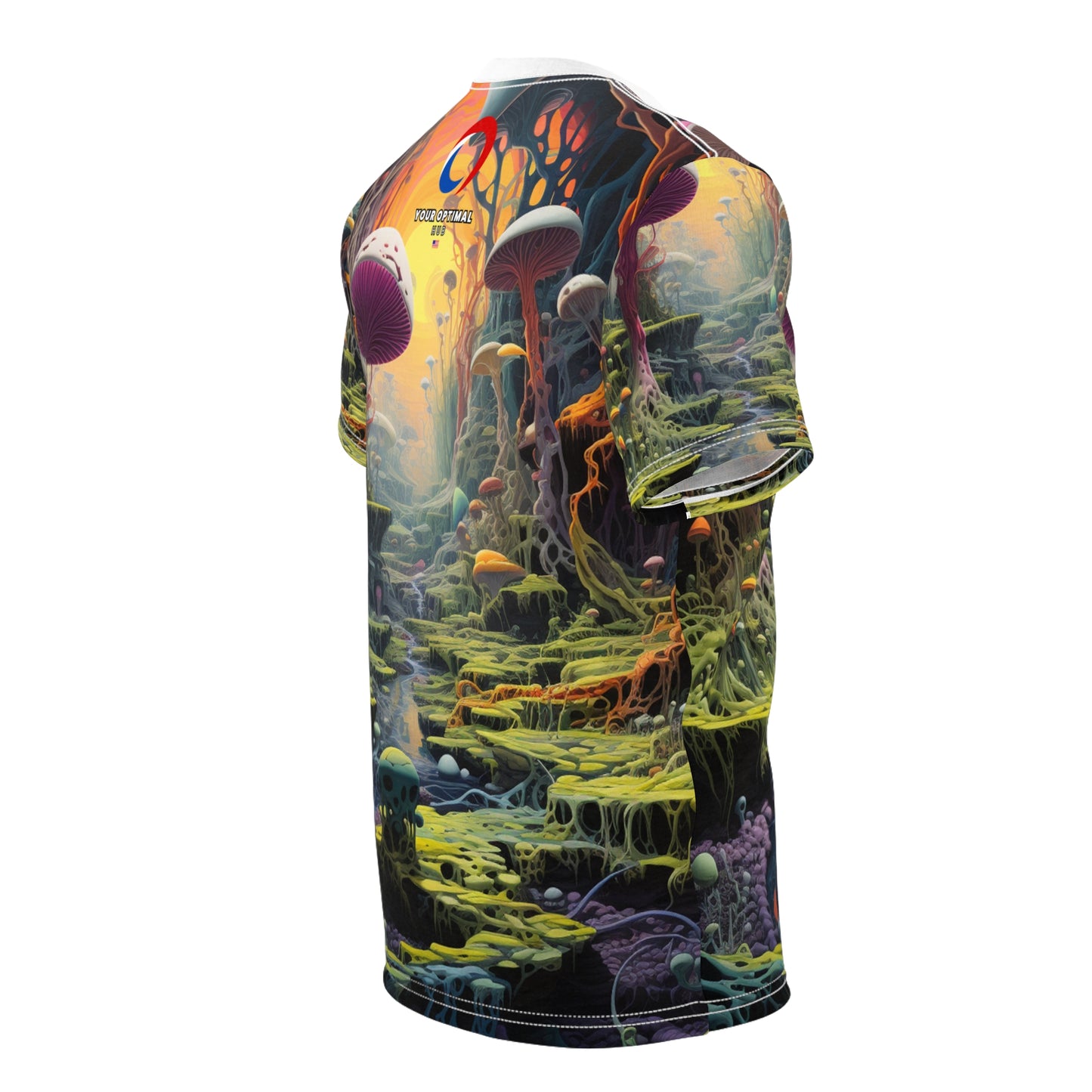 Isabella Verrocchio - Trippy Surreal Camouflage Tee