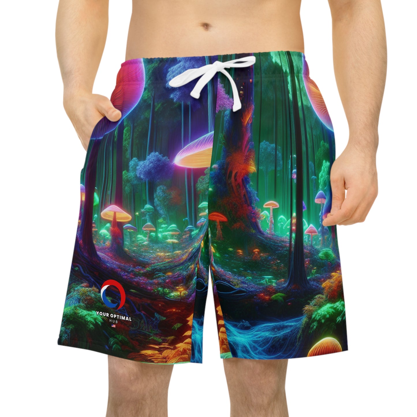Isabella Dell'Arte - Blacklight Reactive Shorts