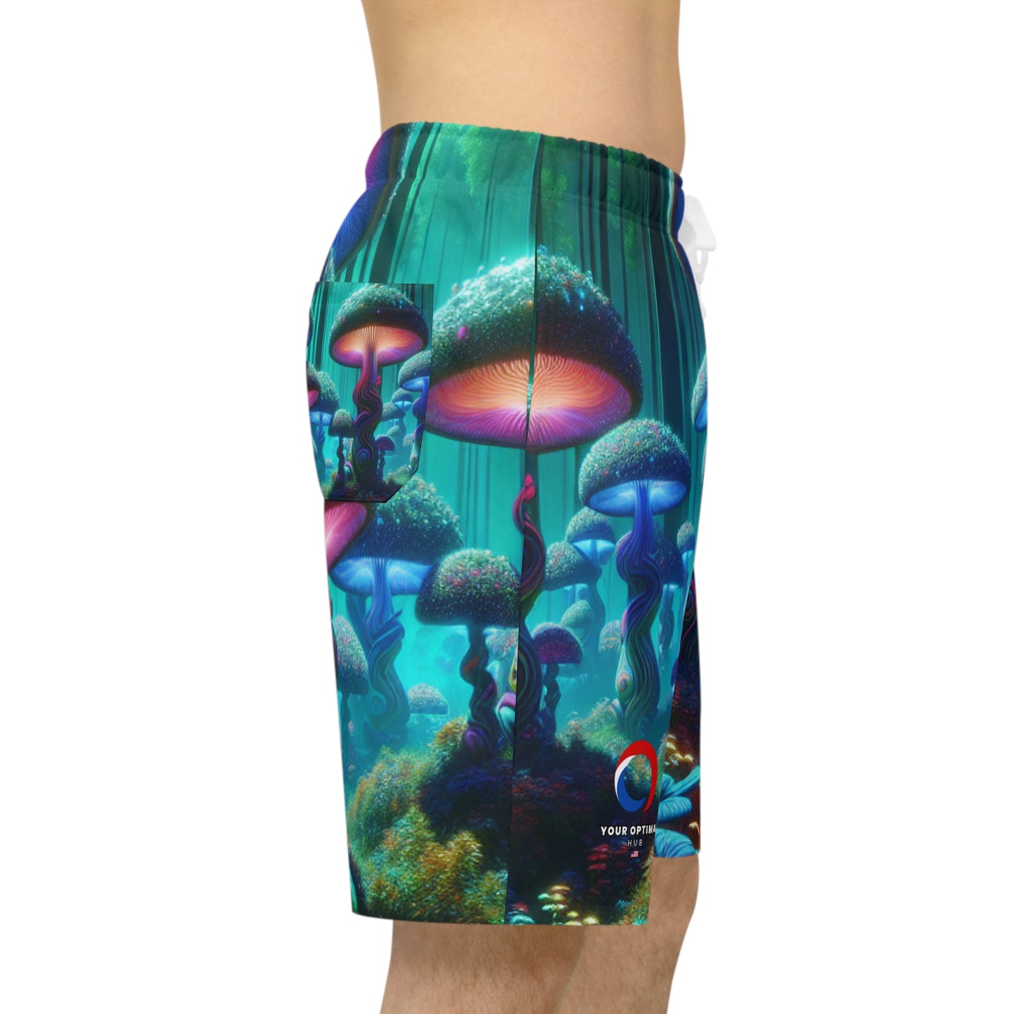 Isabella Barcaroli - Blacklight Reactive Shorts