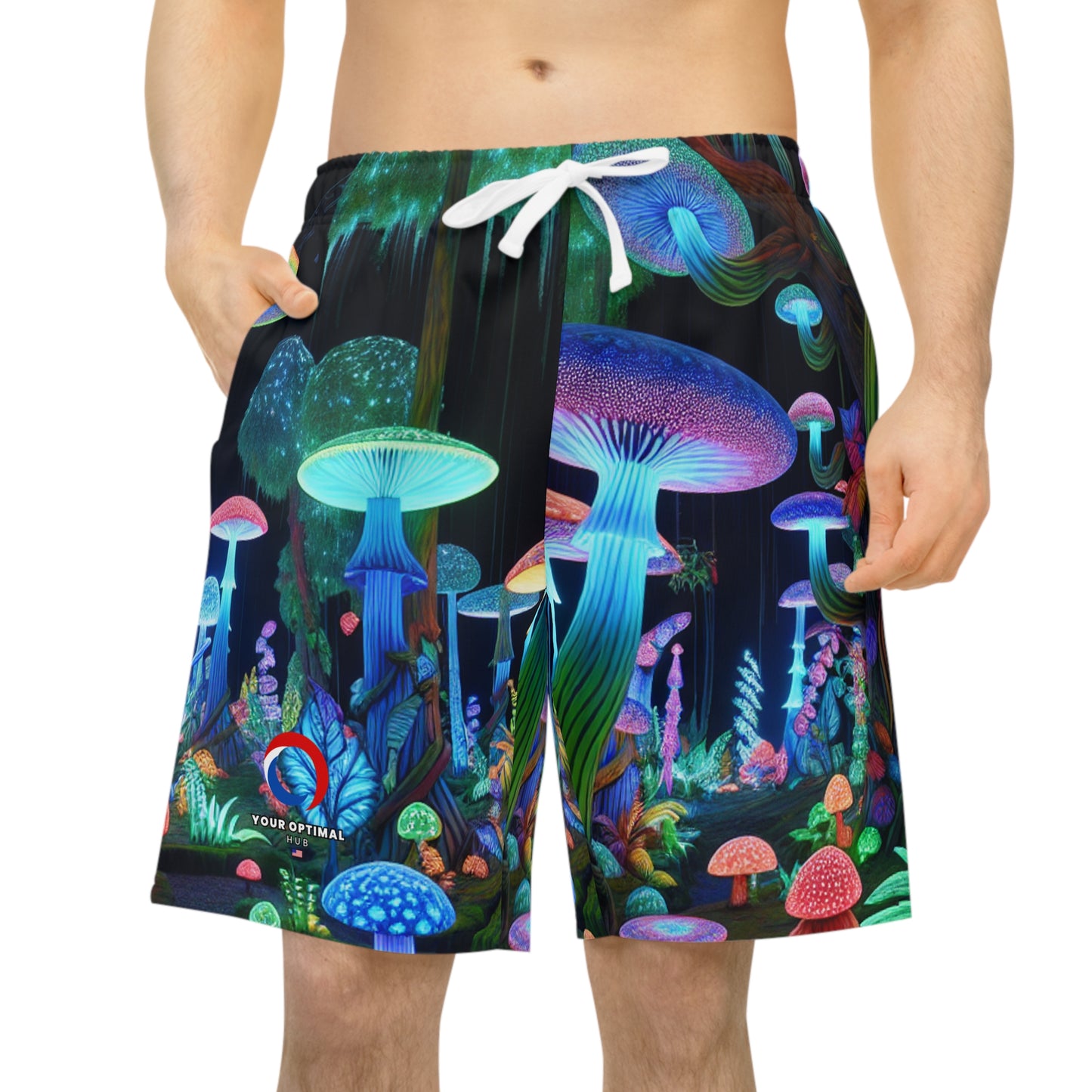 Isabella Ducale - Blacklight Reactive Shorts