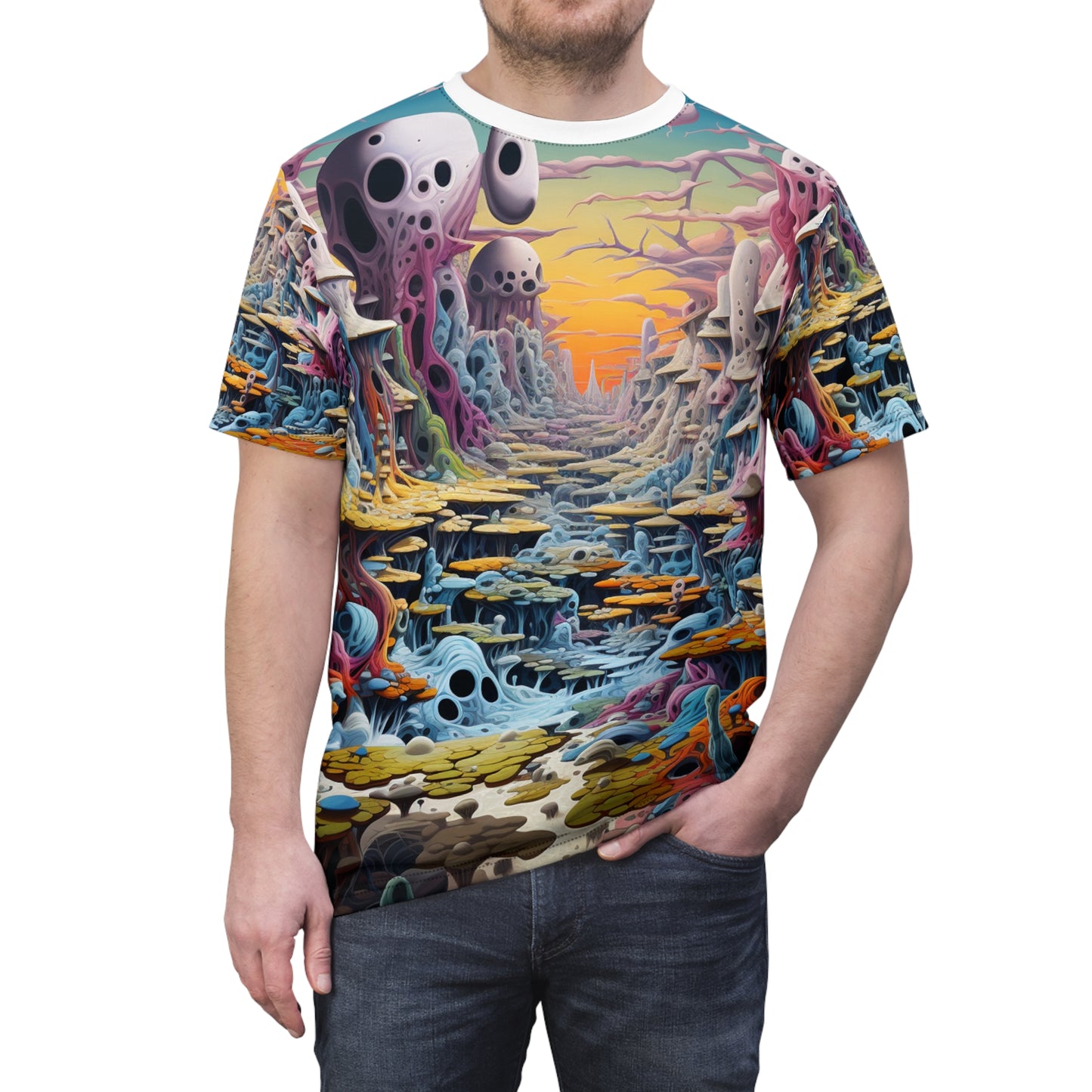 Isabella Castellano - Surreal Camouflage Tee