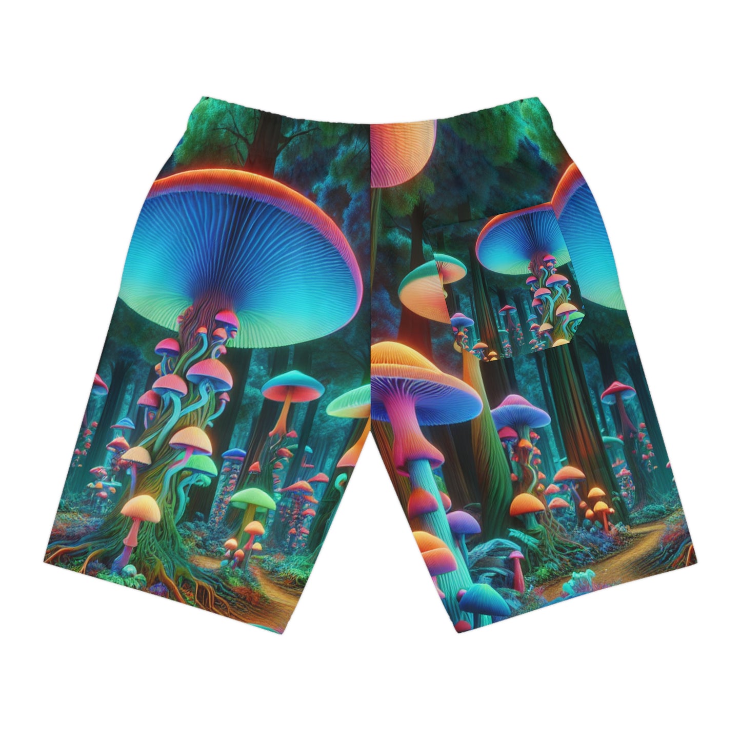Felicity Castellano - Psychedelic Streetwear Shorts