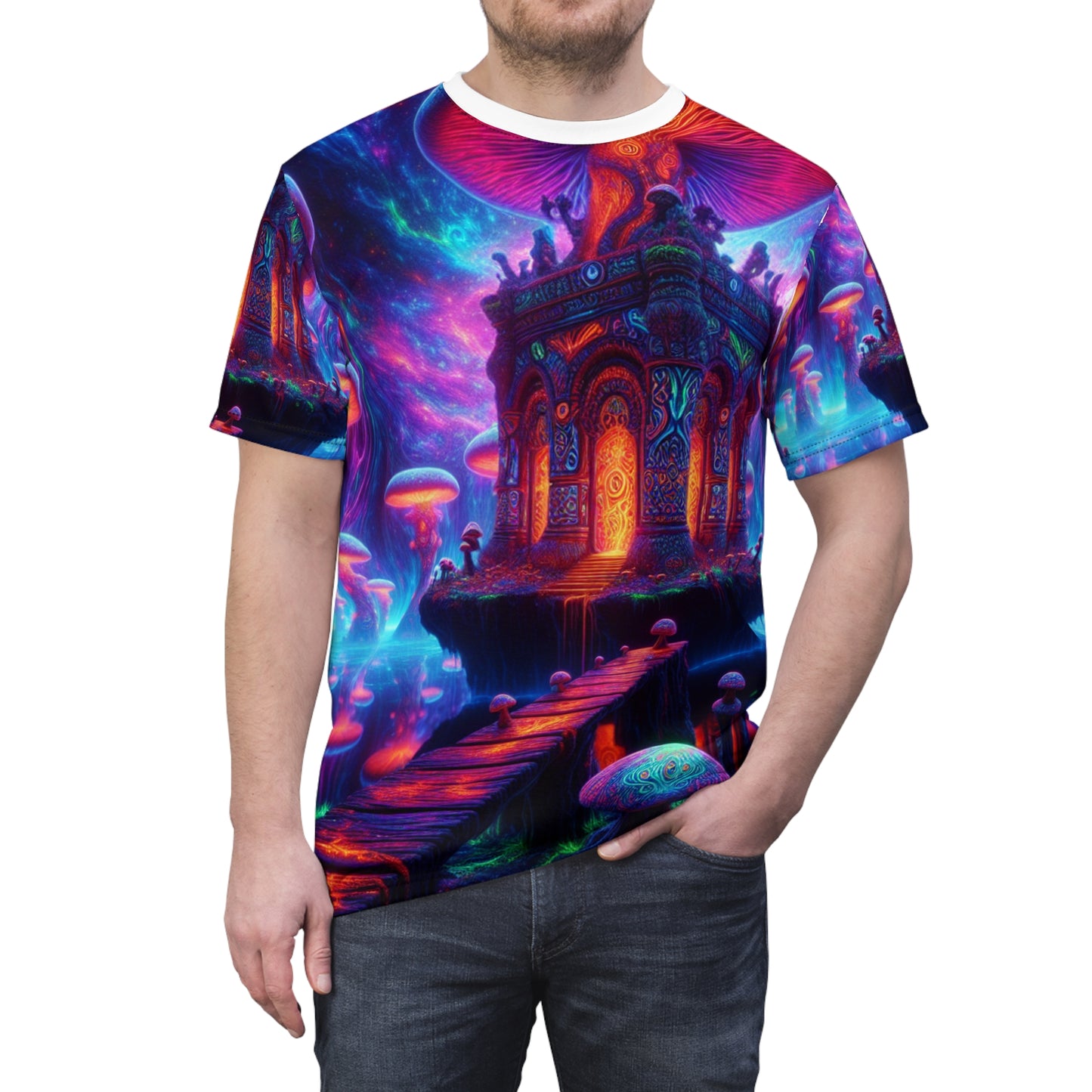 Emilia Delacourt - Blacklight Reactive Apparel