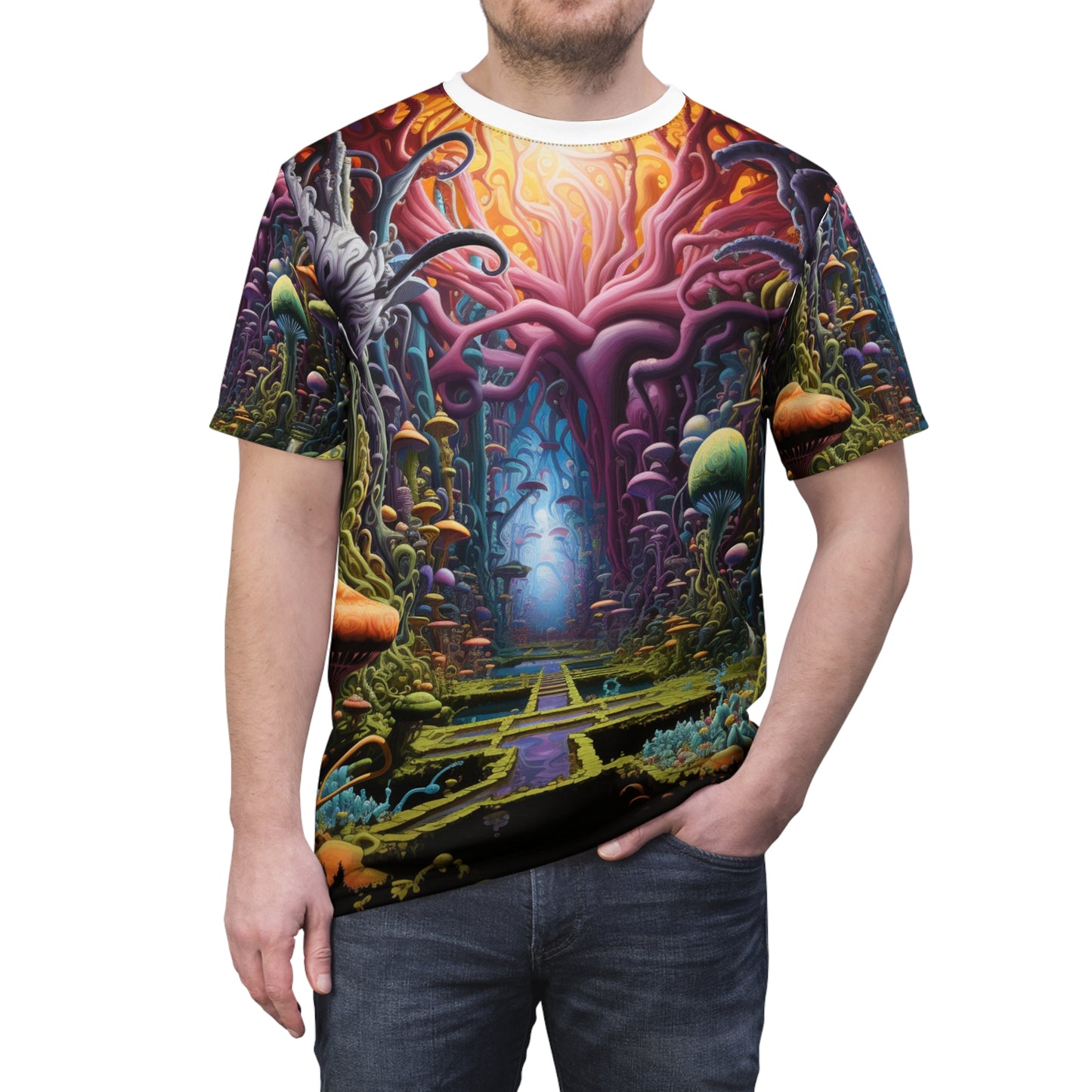 Lorenzo Bellamonte - Trippy Surreal Psychedelic Tee