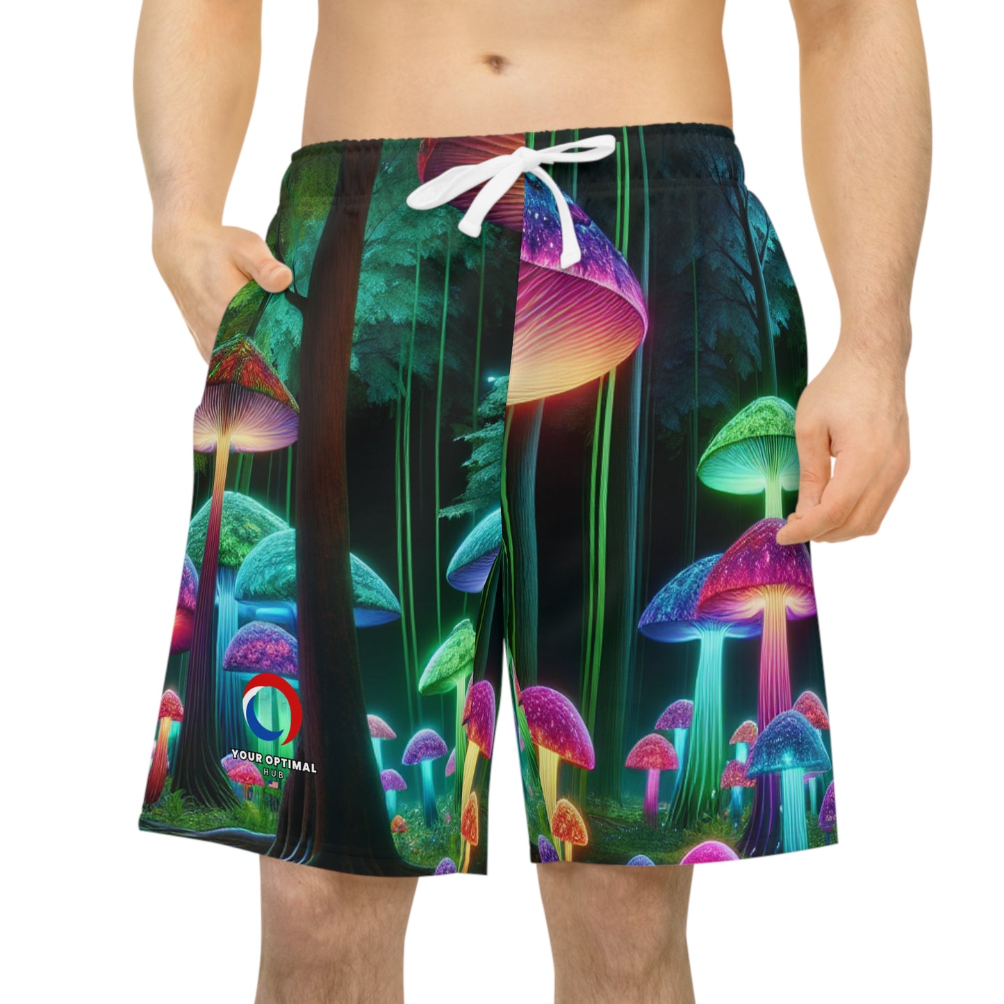 Lucrezia Bellini - Psychedelic Streetwear Shorts