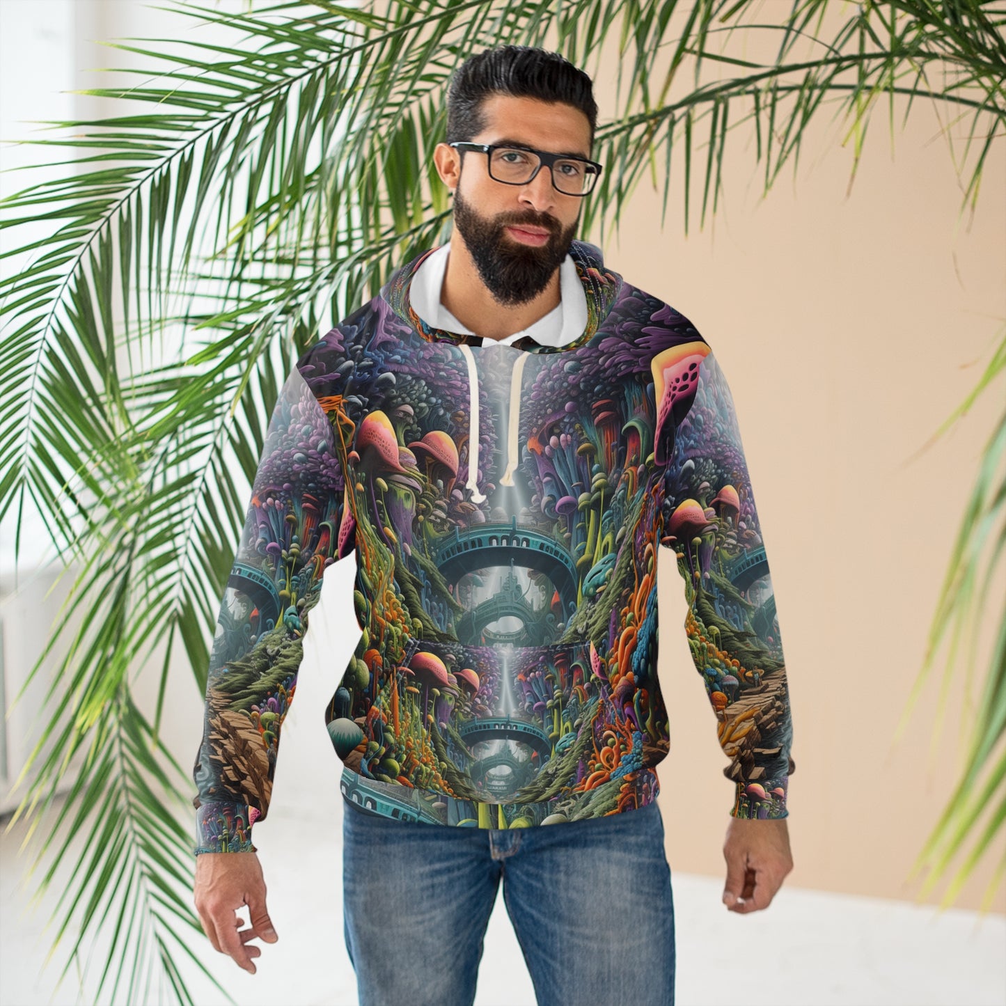 Isabella Veronese - Psychedelic Streetwear Hoodie