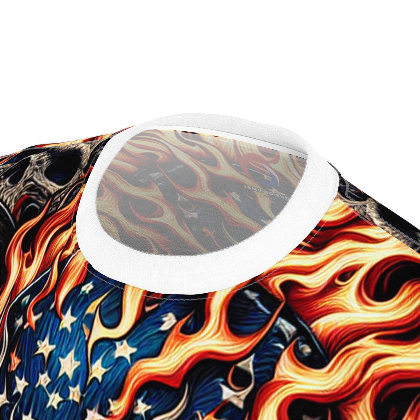 Reaper's Radiance Regalia - Patriotic Streetwear Tee