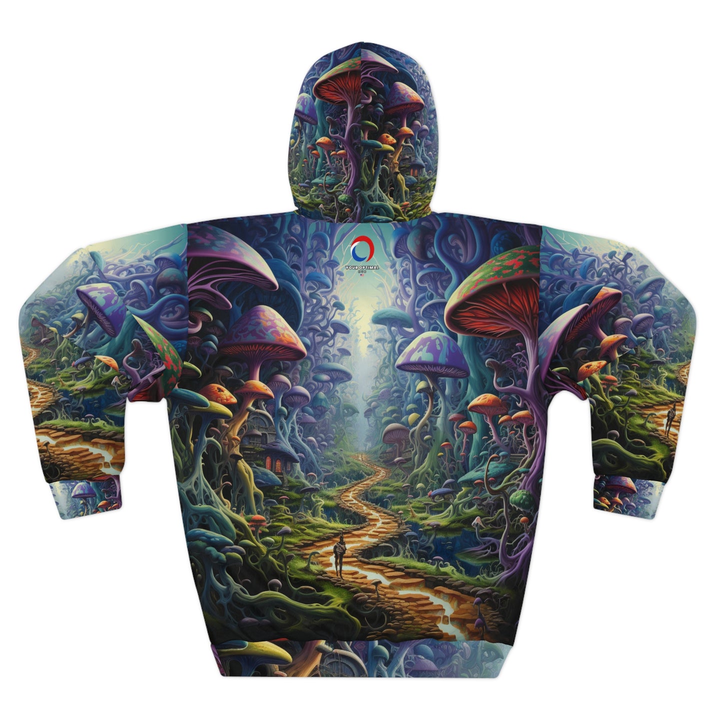 Isabella Romano - Psychedelic Streetwear Hoodie
