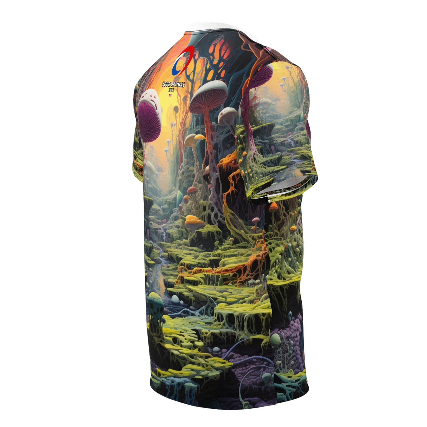 Isabella Verrocchio - Trippy Surreal Camouflage Tee