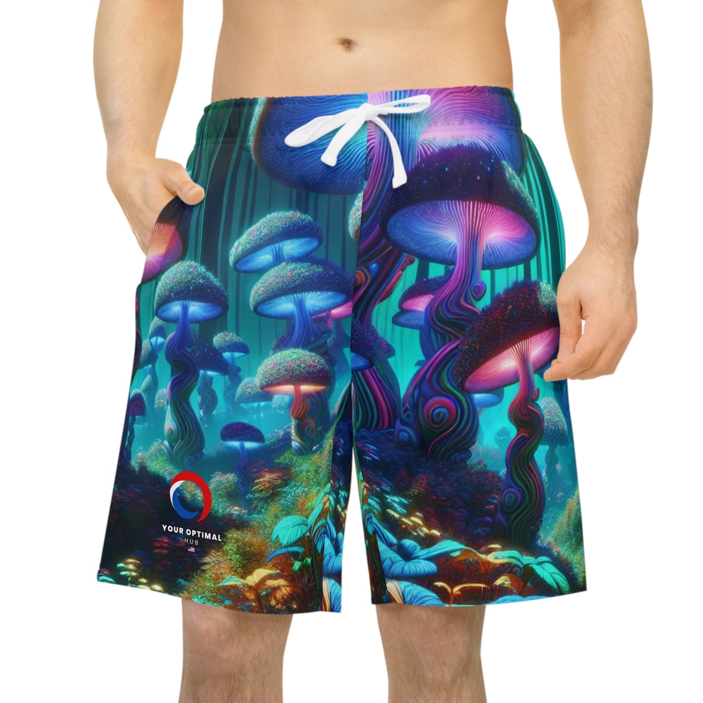 Isabella Barcaroli - Blacklight Reactive Shorts