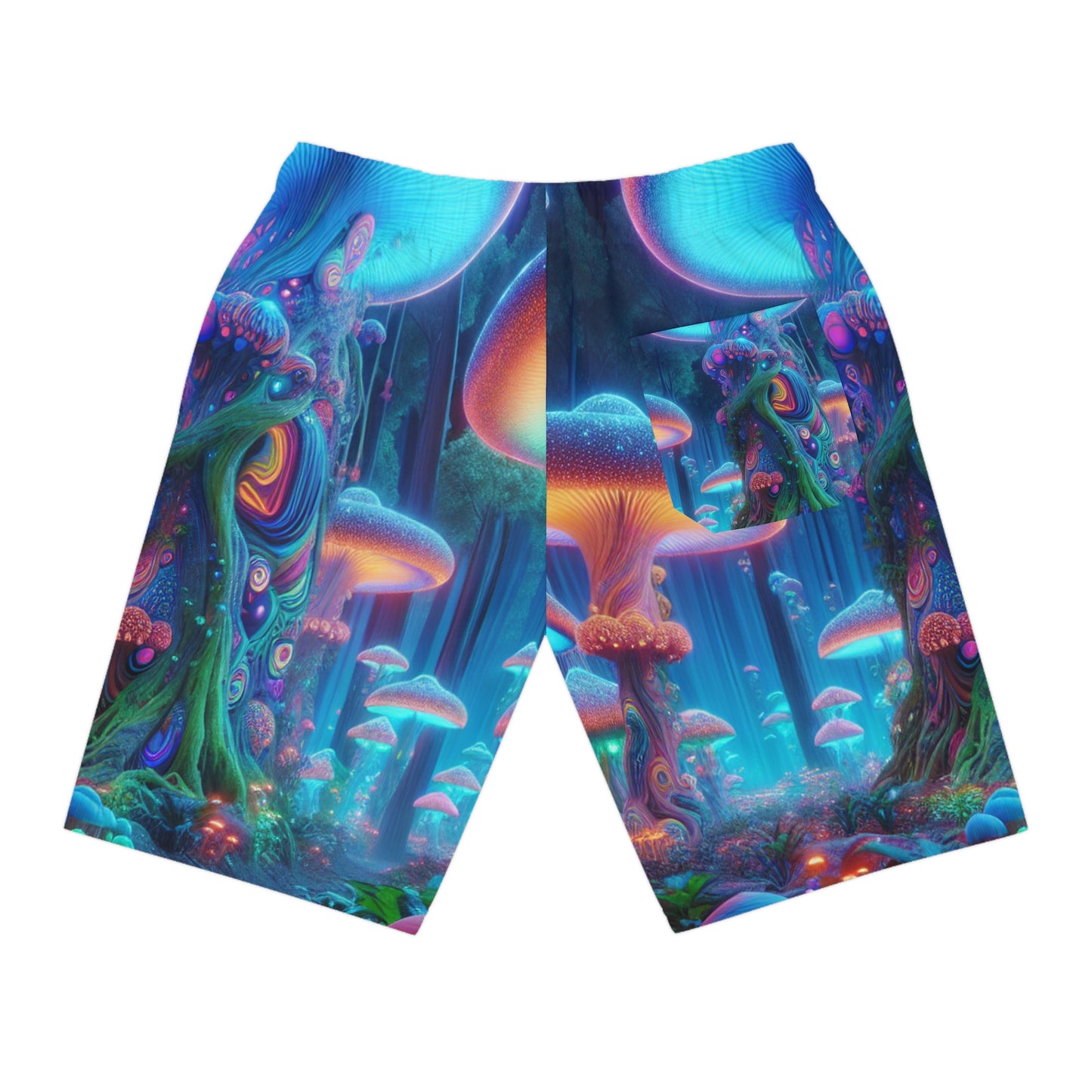 Lorenzo Crescenza - Psychedelic Streetwear Shorts