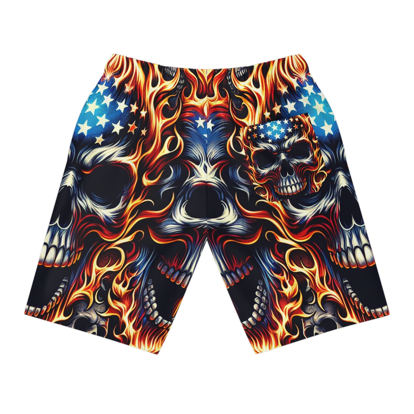 Infernal Allegiance Flame Design - Patriotic Streetwear