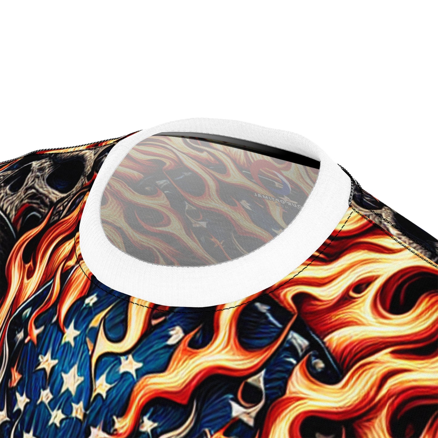 Reaper's Radiance Regalia - Patriotic Streetwear Tee