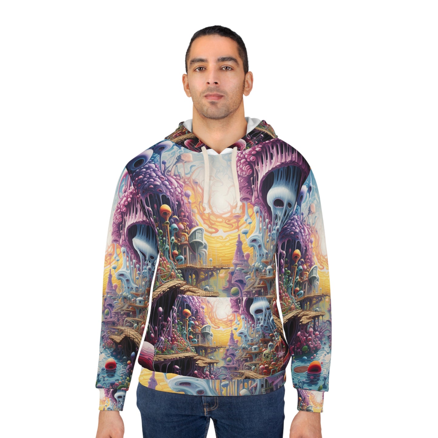 Amelia Santoro - Psychedelic Streetwear Hoodie