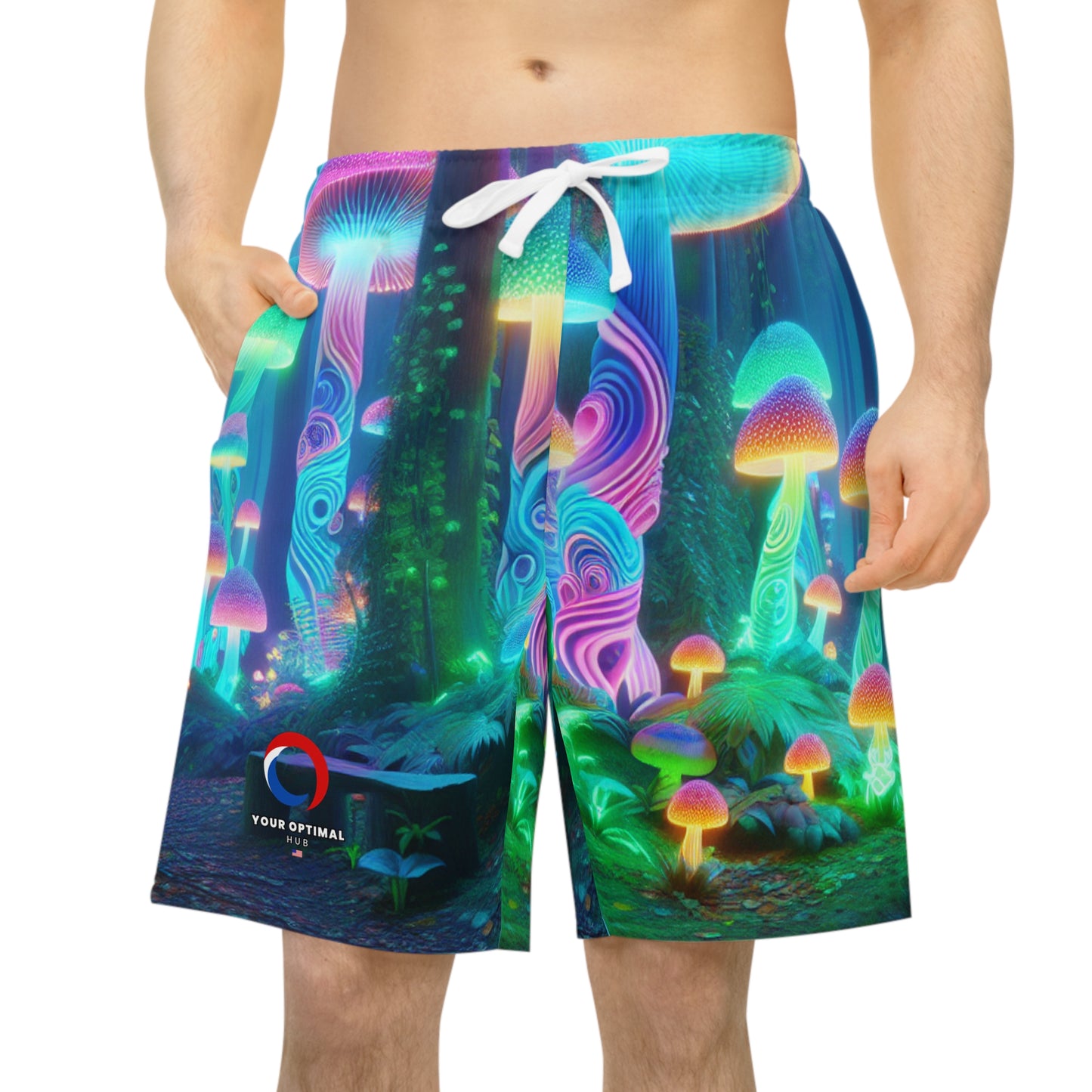 Isabella Vanucci - Psychedelic Streetwear Shorts