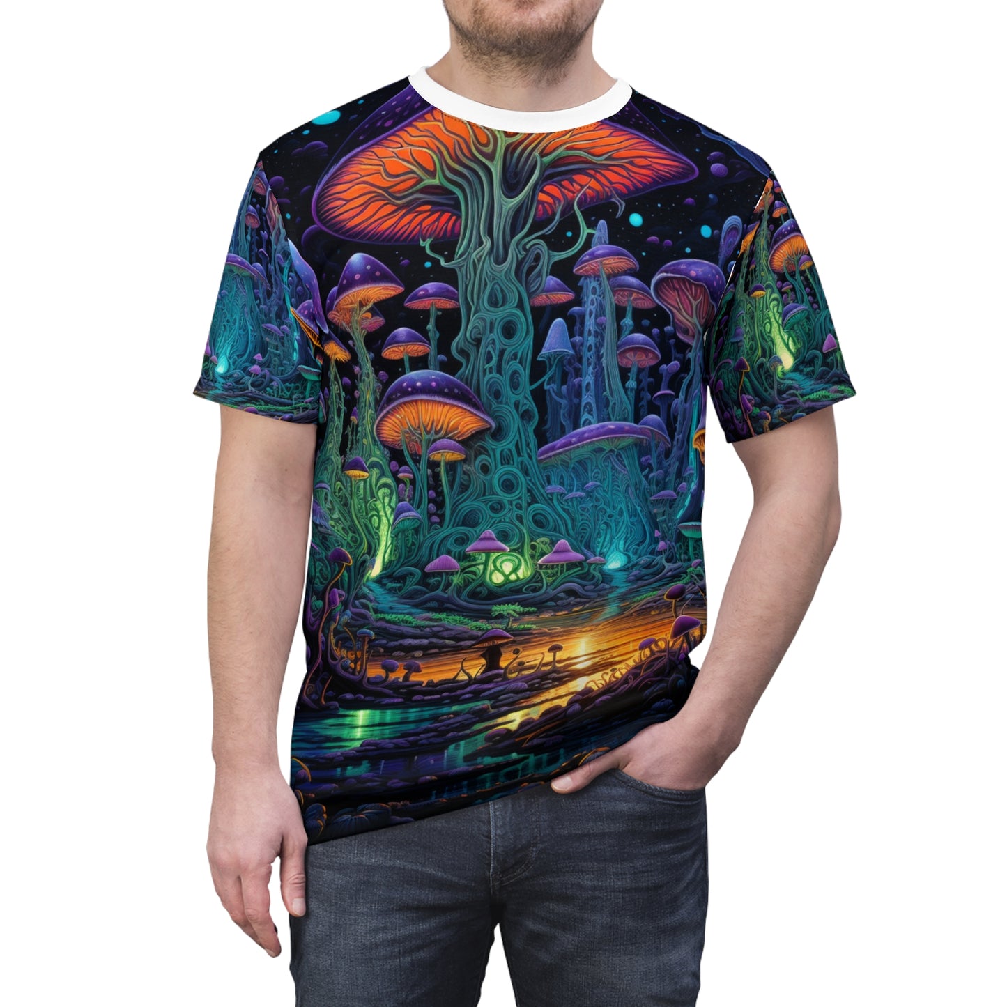 Amelie DaVinci - Blacklight Fashion Tee