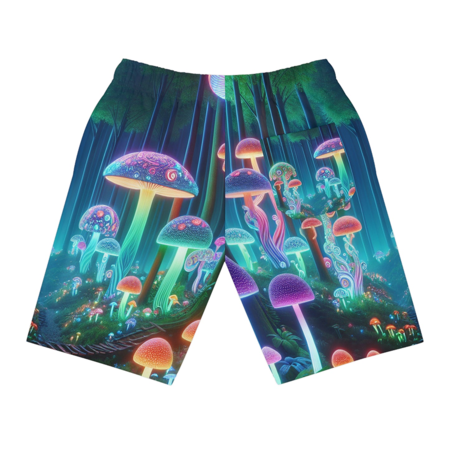 Emiliana Castellano - Psychedelic Streetwear Shorts