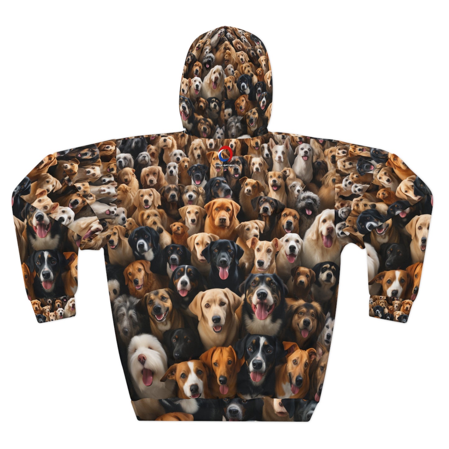 Ultra Photo-Realistic Canine Hoodie - Bold Dog Art Hoodie