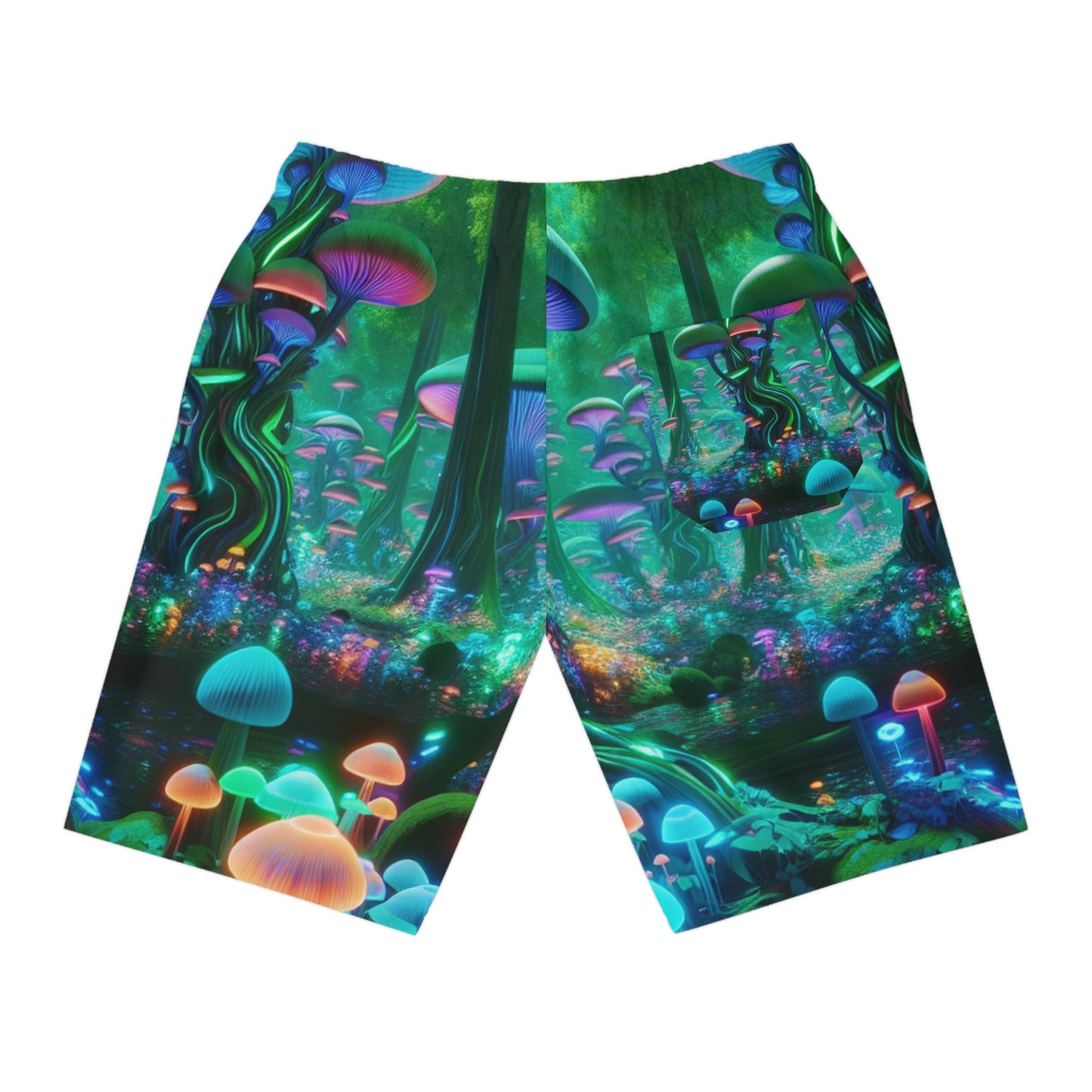 Beatrice Van Derlyn - Blacklight Reactive Shorts