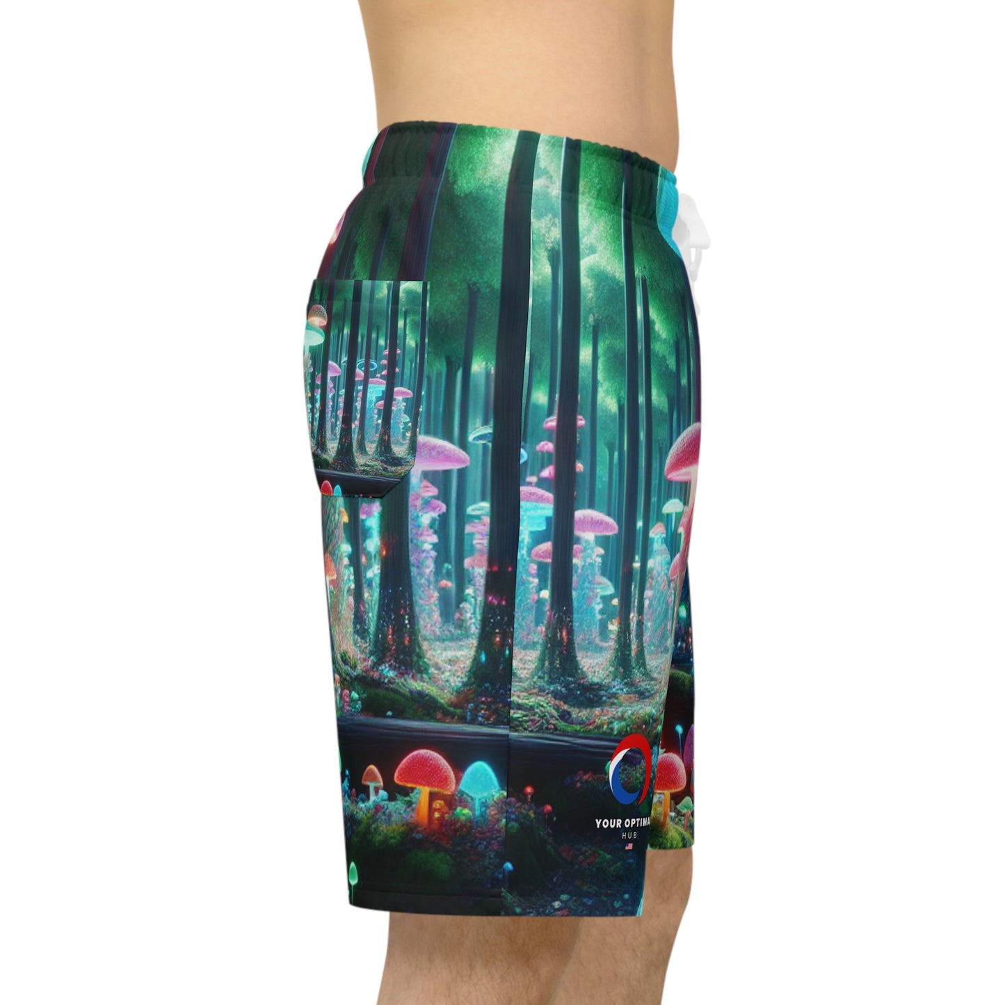 Isabella Delacour - Blacklight Reactive Shorts