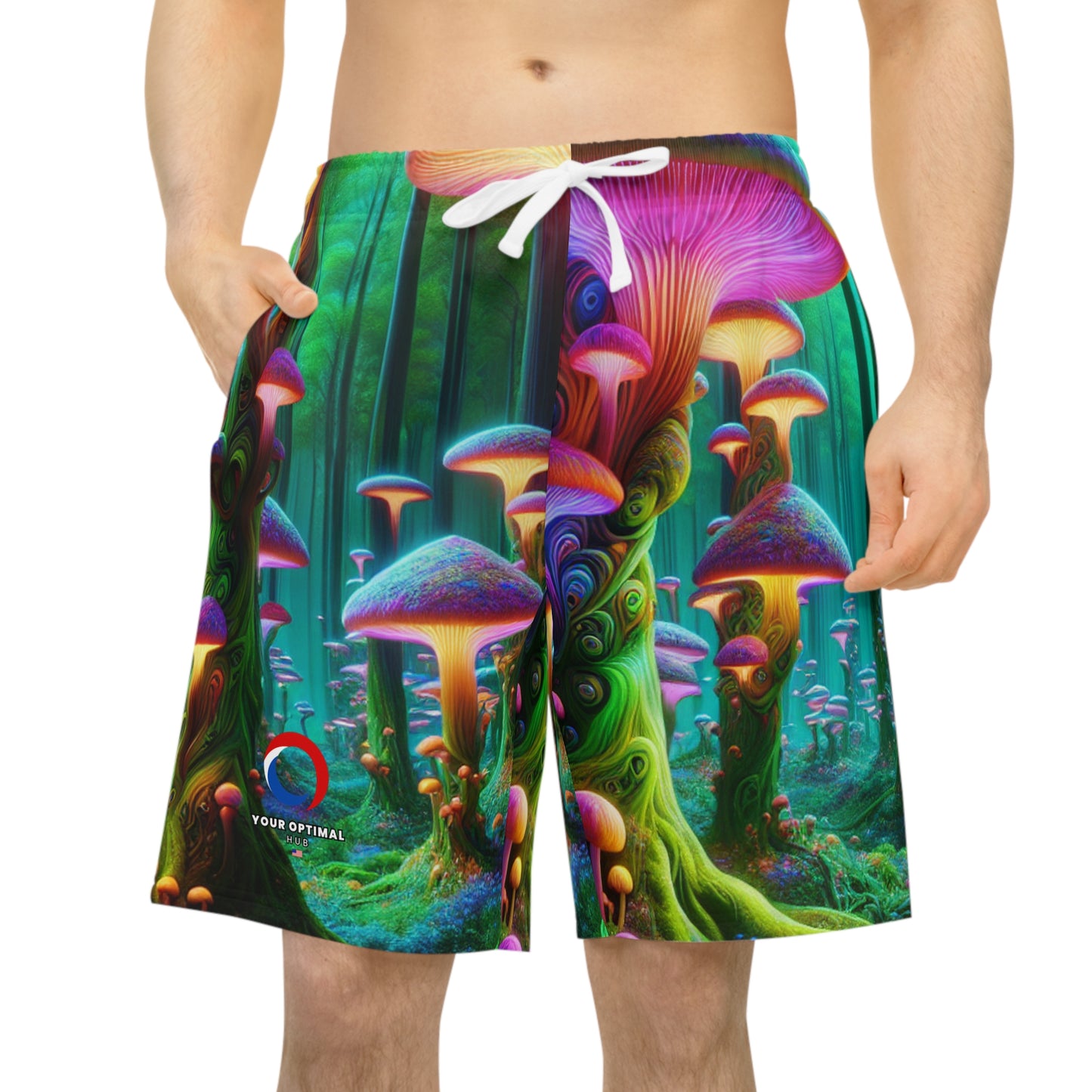 Evelyn DaRosa - Psychedelic Streetwear Shorts