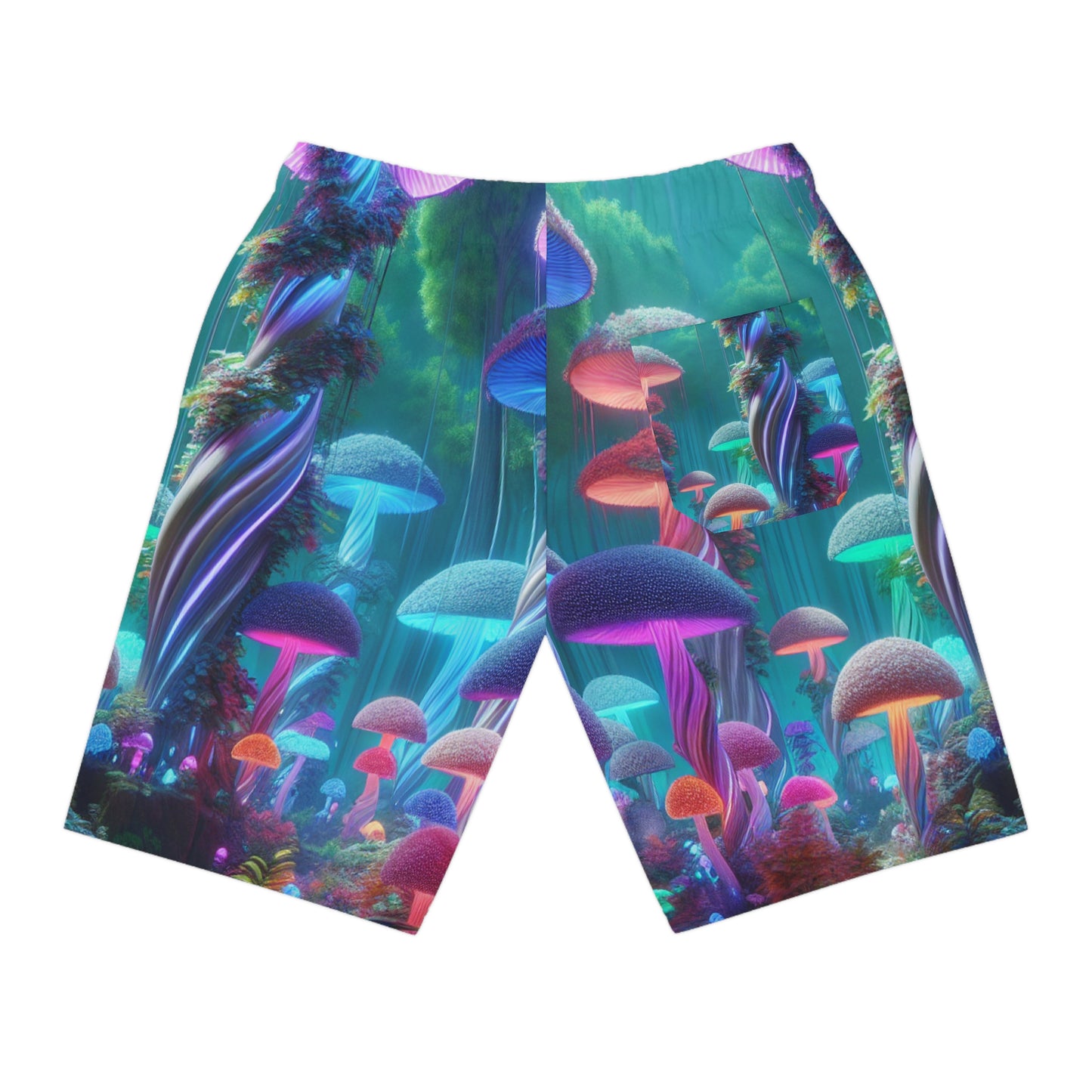 Celestina Duval - Psychedelic Streetwear Shorts