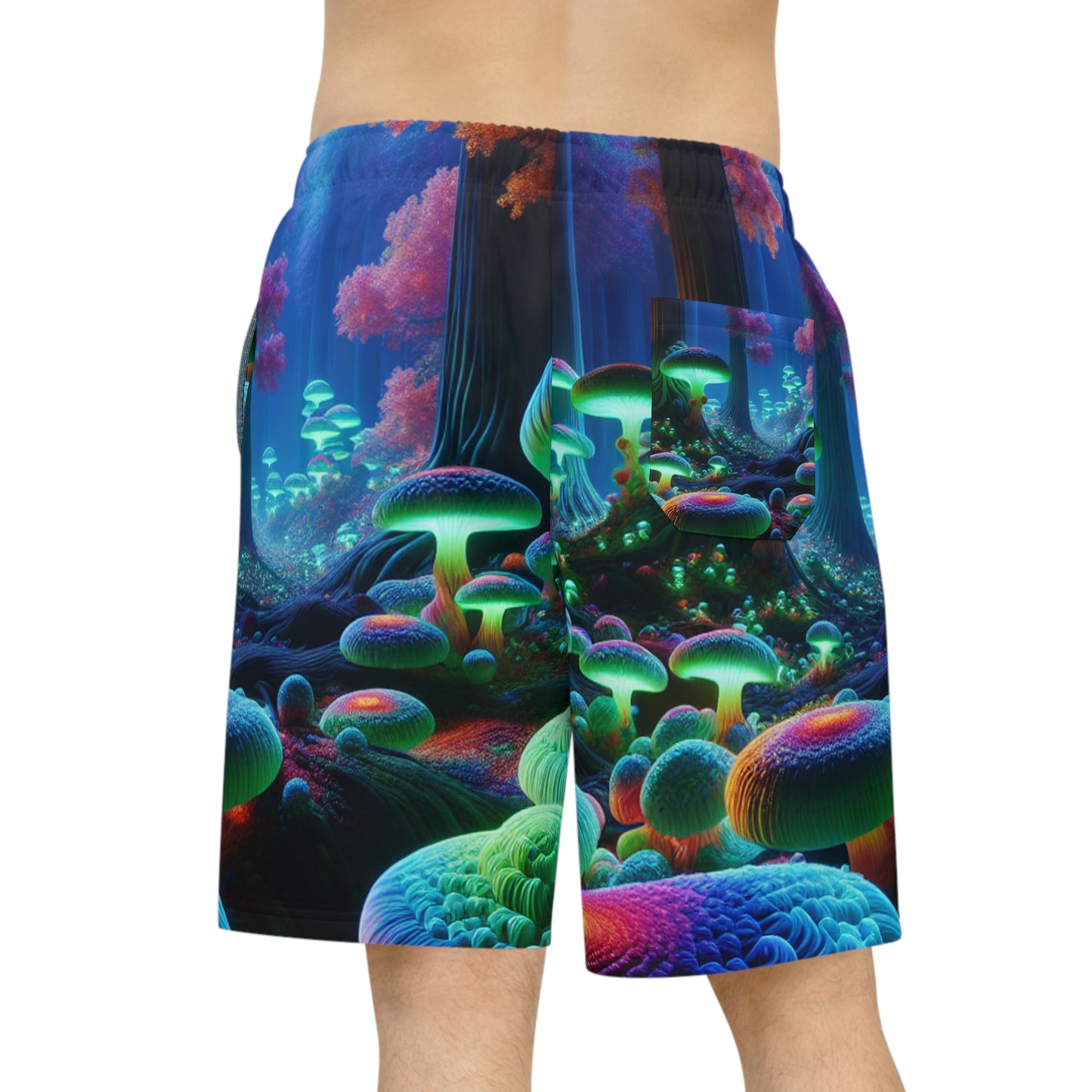 Mariana Delacroix - Psychedelic Streetwear Shorts