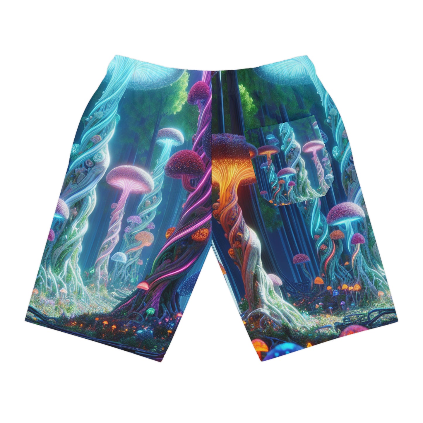 Amadeo Bellini - Psychedelic Streetwear Shorts