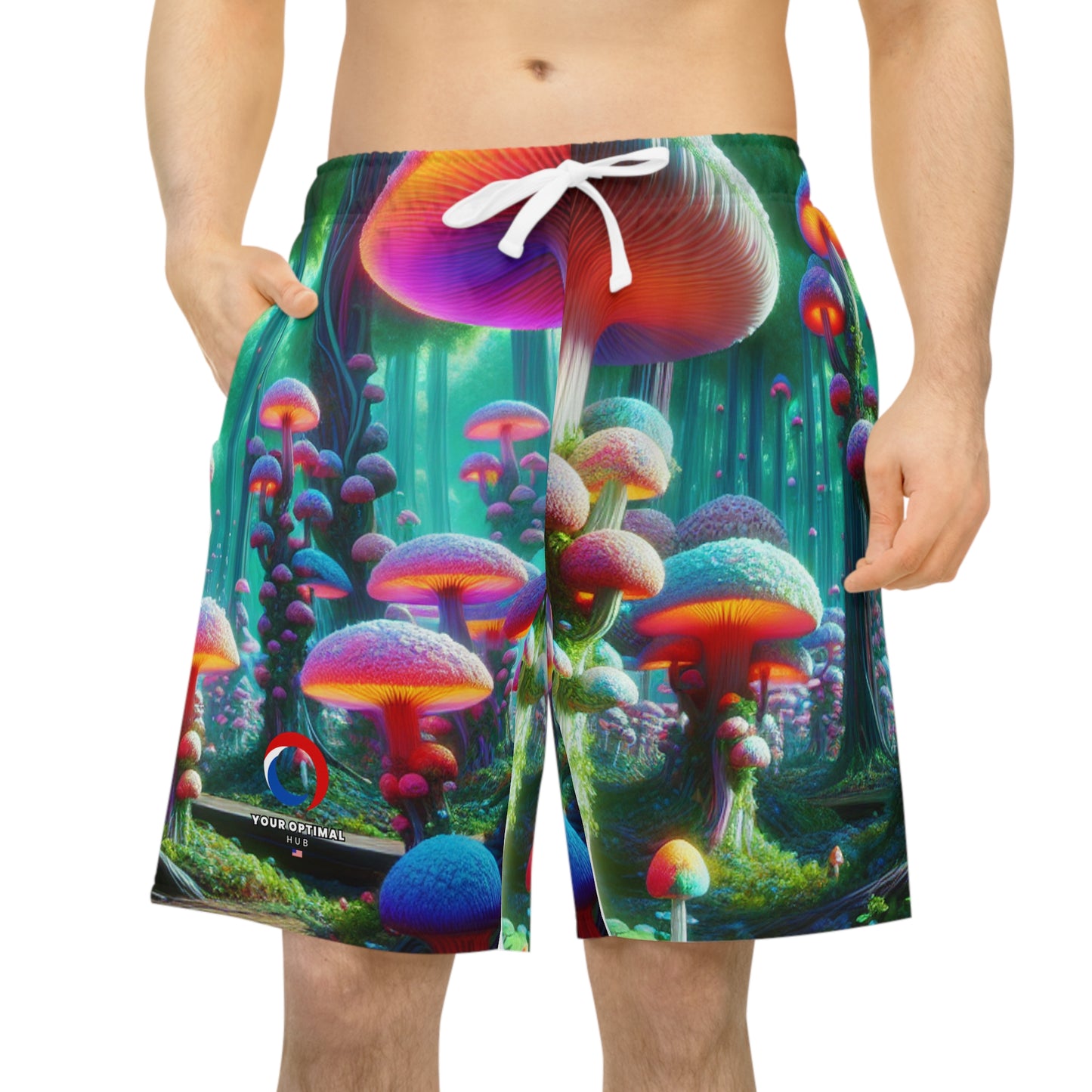 Leonardo Rossetti - Psychedelic Streetwear Shorts