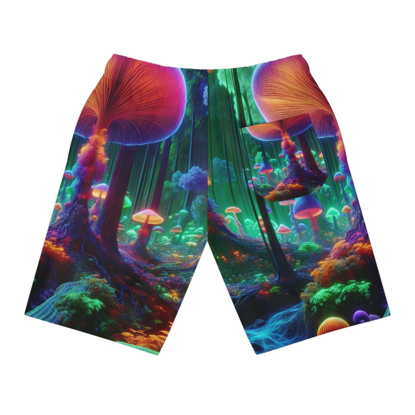 Isabella Dell'Arte - Blacklight Reactive Shorts