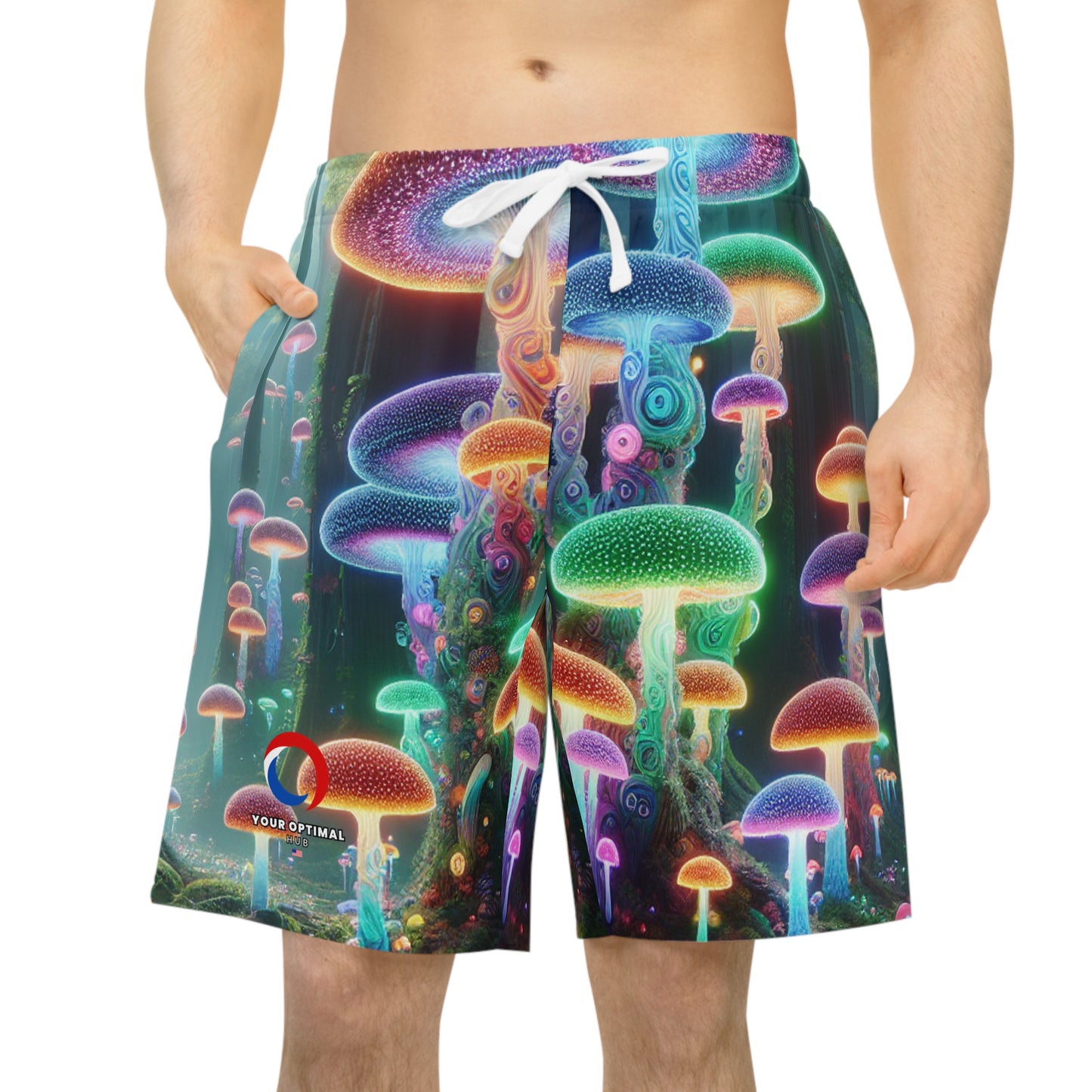 Eleanor Charpentier - Psychedelic Streetwear Shorts