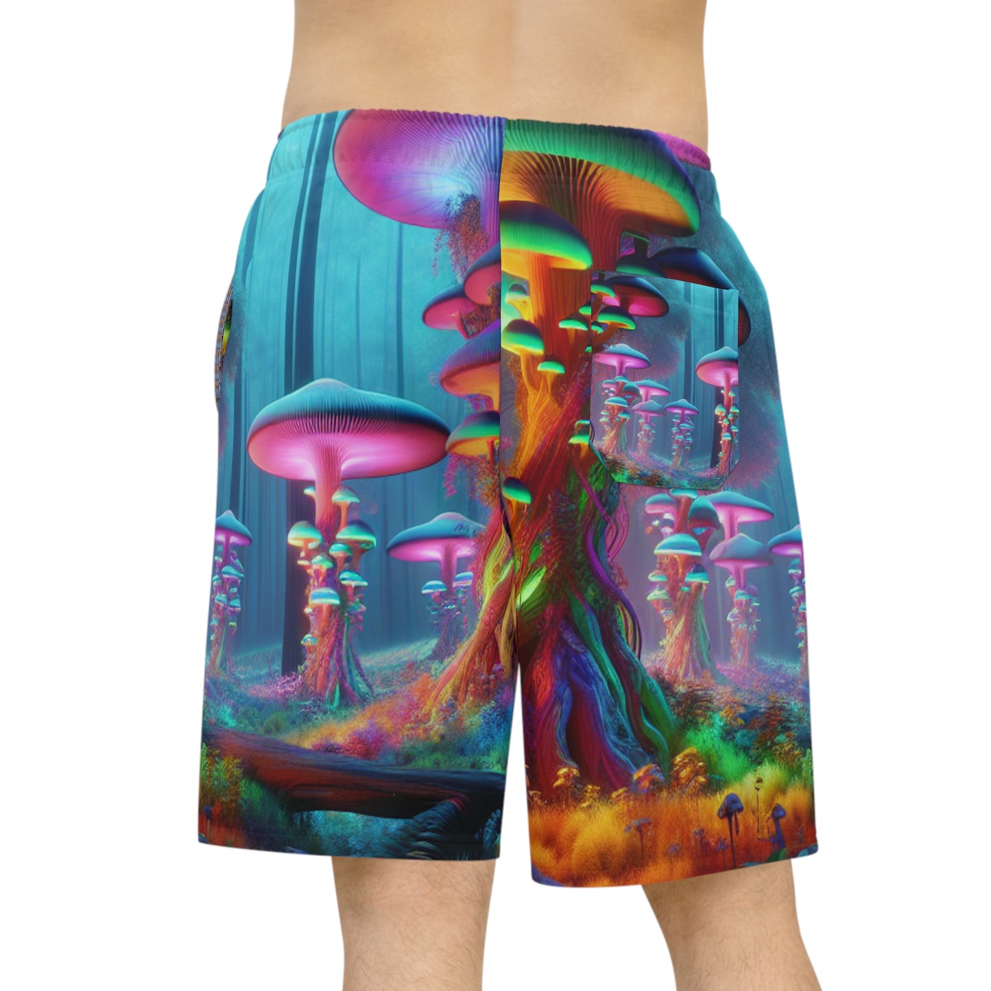 Emilia Strozzi - Psychedelic Streetwear Shorts