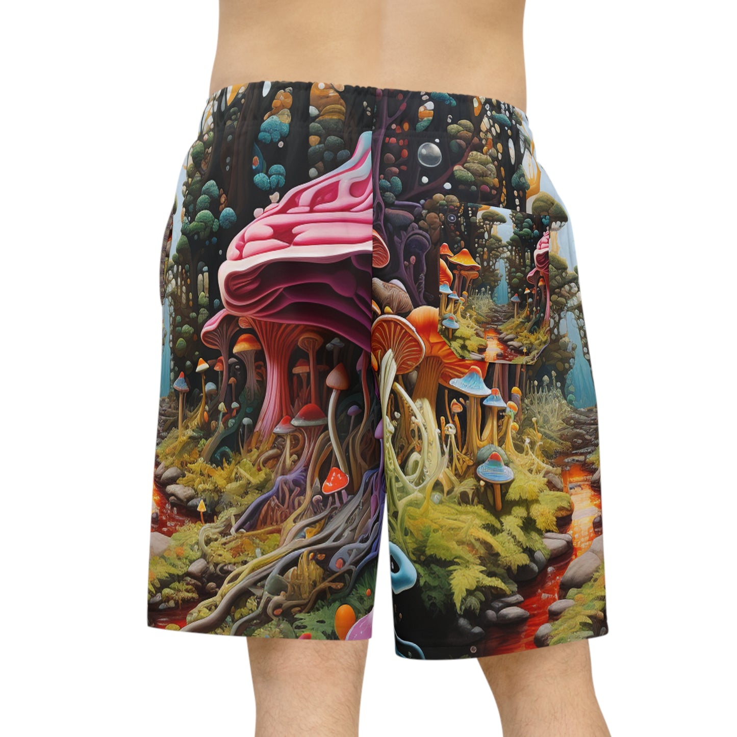 Valentina Sforza - Psychedelic Streetwear Shorts