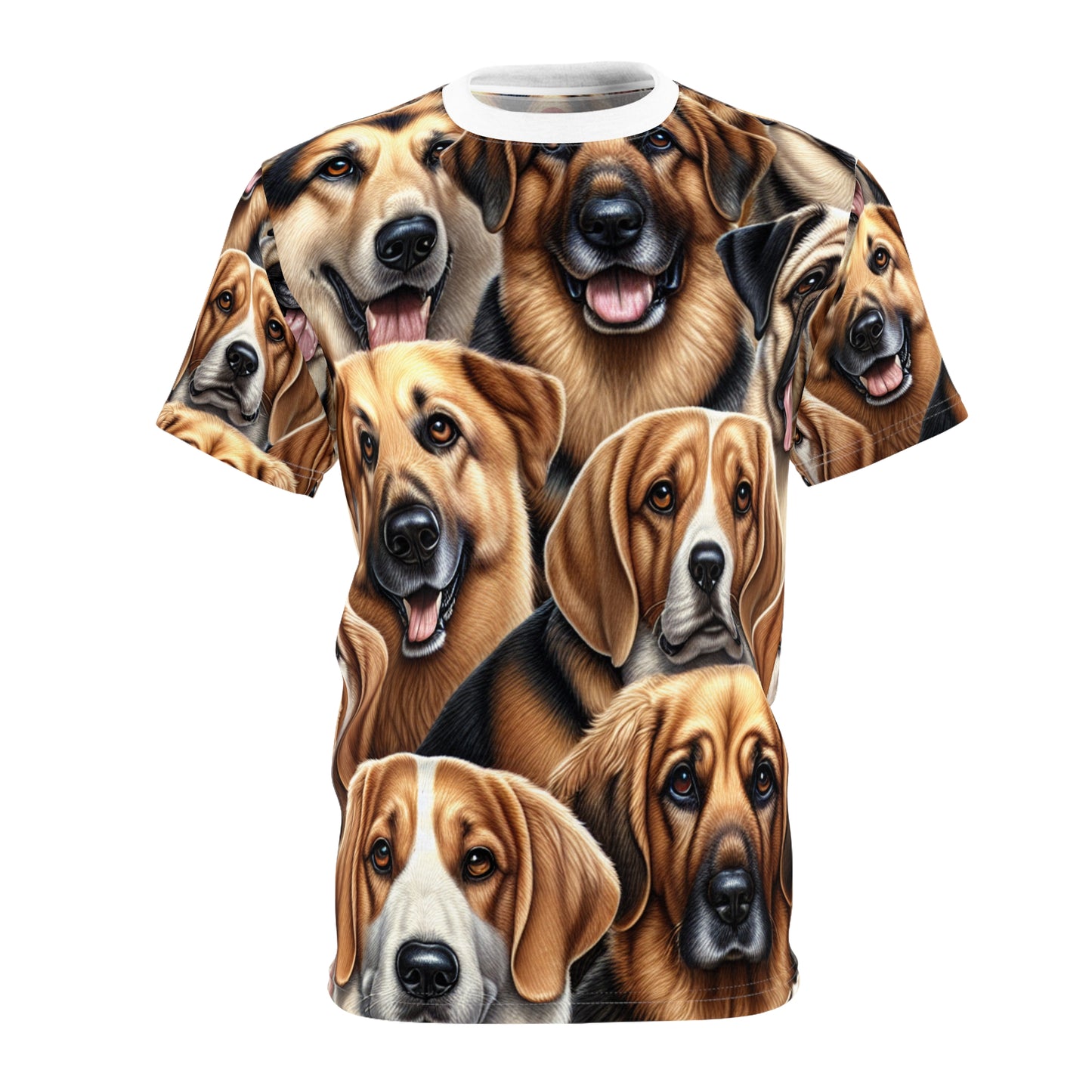 Furry Fiesta Repeater Top - Dog Breed Fashion Tee