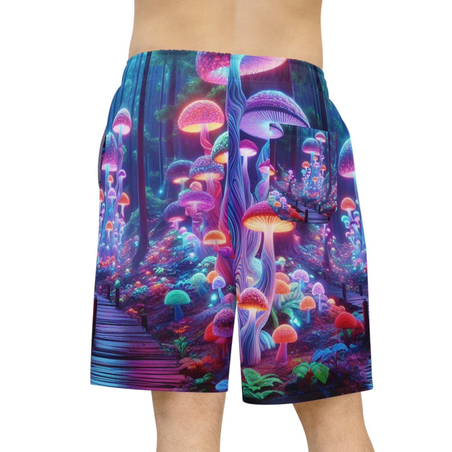 Benedetto Verona - Psychedelic Streetwear Shorts