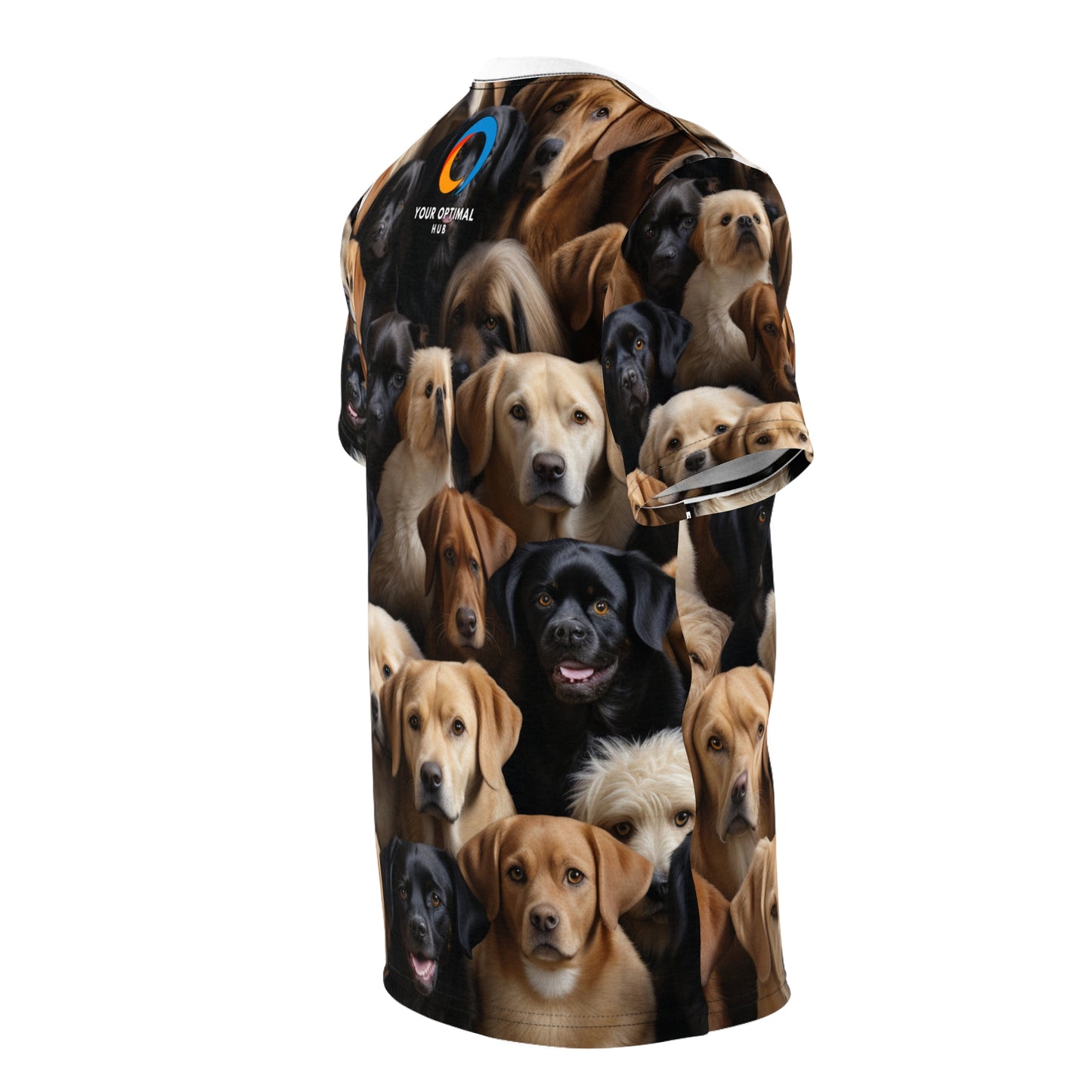 Pawsome Canine Collage Tee - Dog Breed Fashion T-shirt