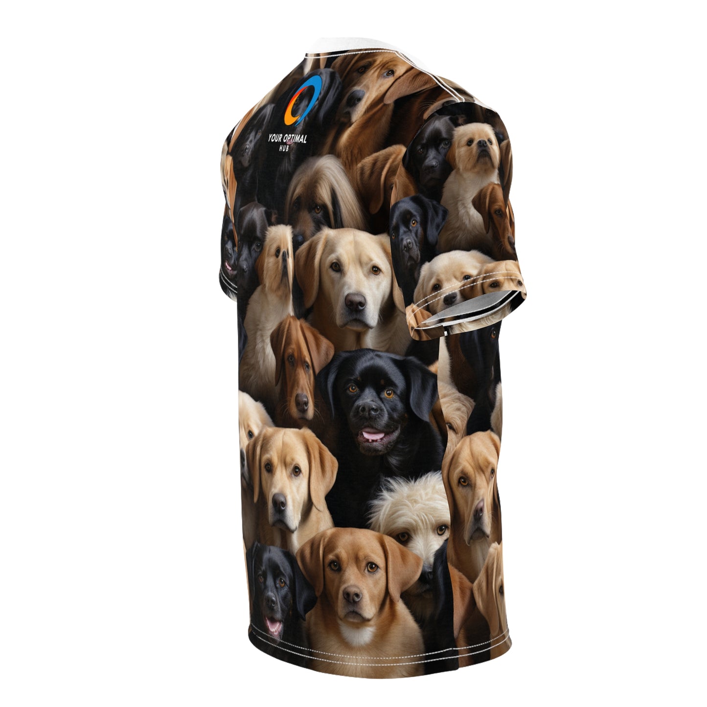 Pawsome Canine Collage Tee - Dog Breed Fashion T-shirt