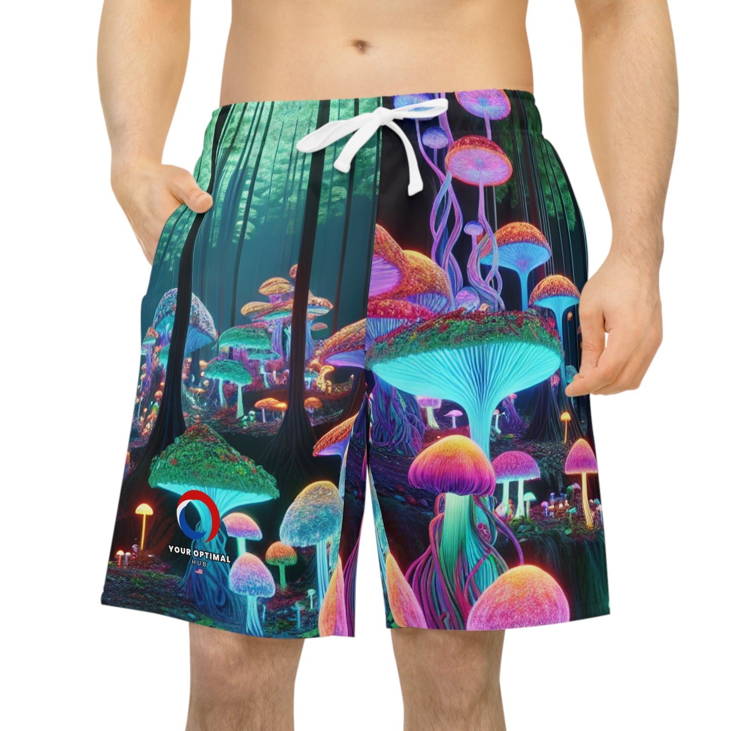 Isabella DeMarino - Psychedelic Streetwear Shorts