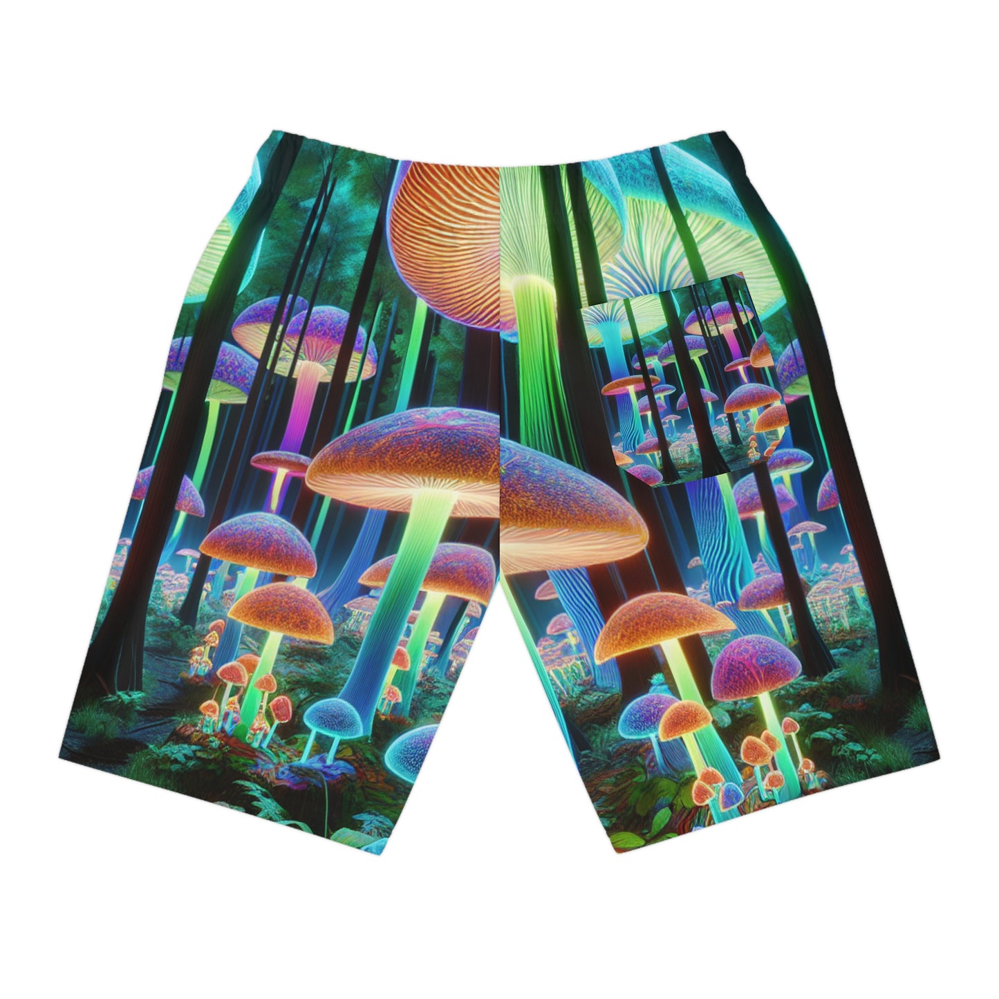 Luciano Bellini - Blacklight Reactive Shorts