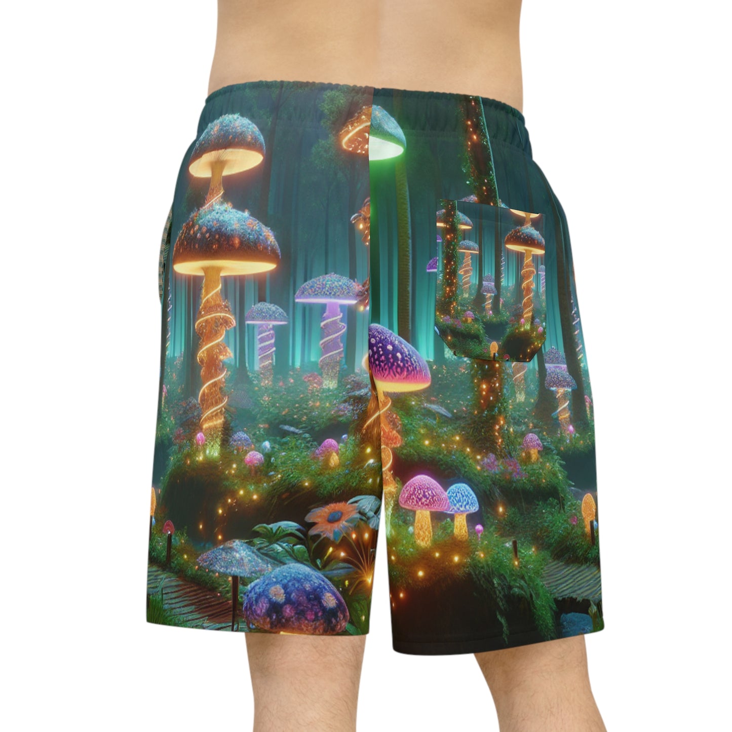 Alessandra Caravaggio - Blacklight Reactive Shorts