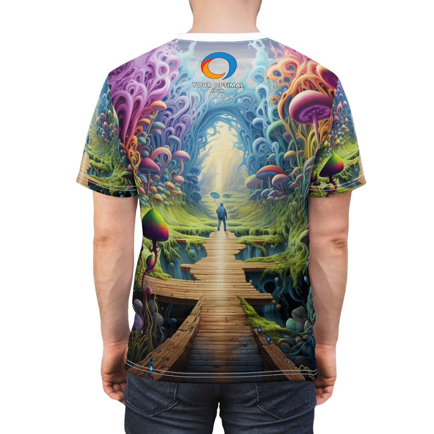 Cecilia Bellini - Trippy Surreal Psychedelic Tee