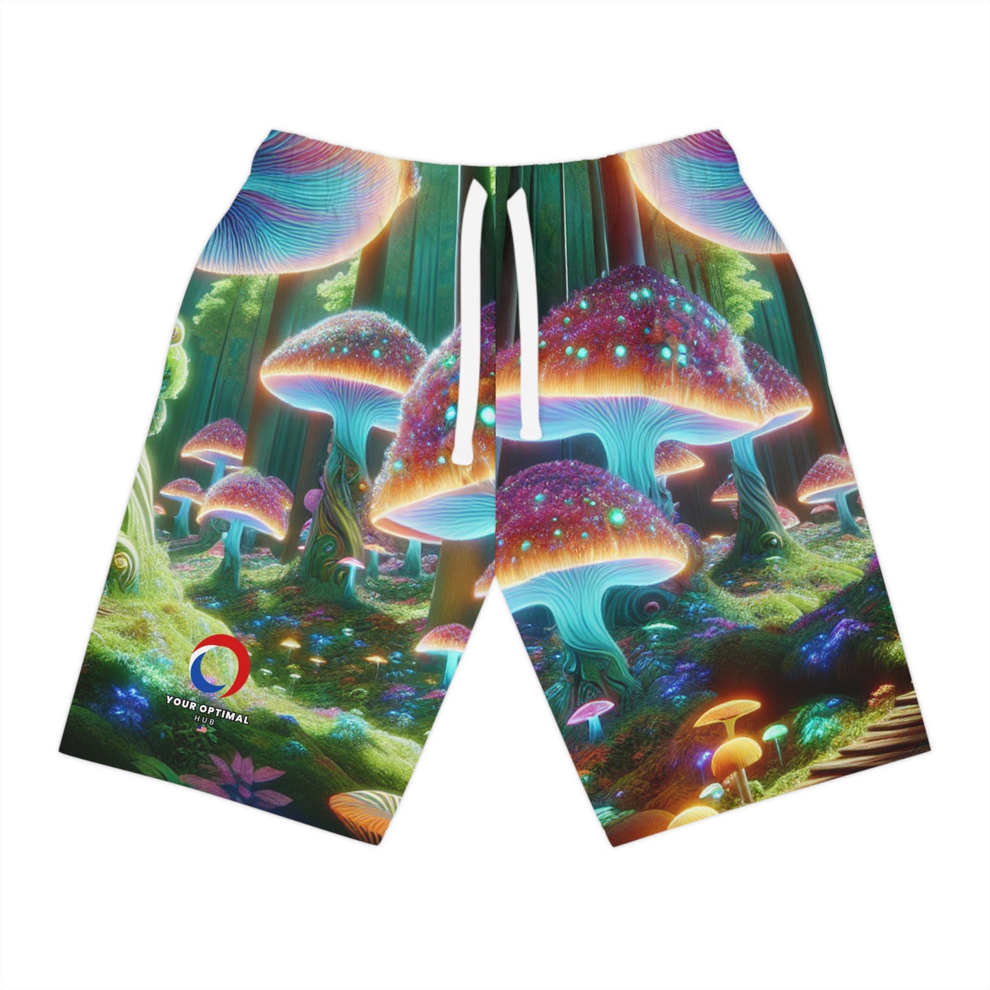 Ambrosia Delvecchio - Blacklight Reactive Shorts