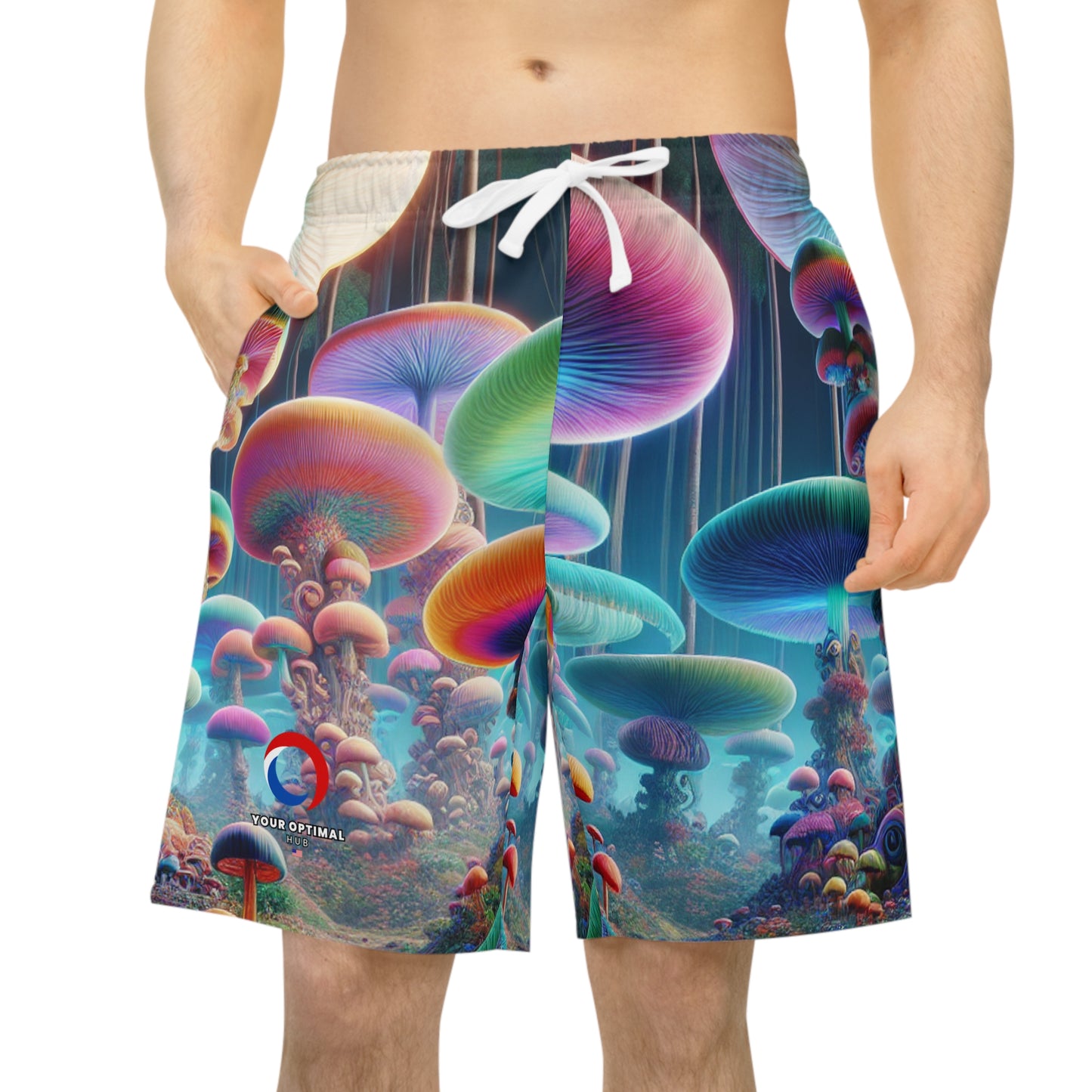 Benedicto Castellano - Blacklight Reactive Shorts