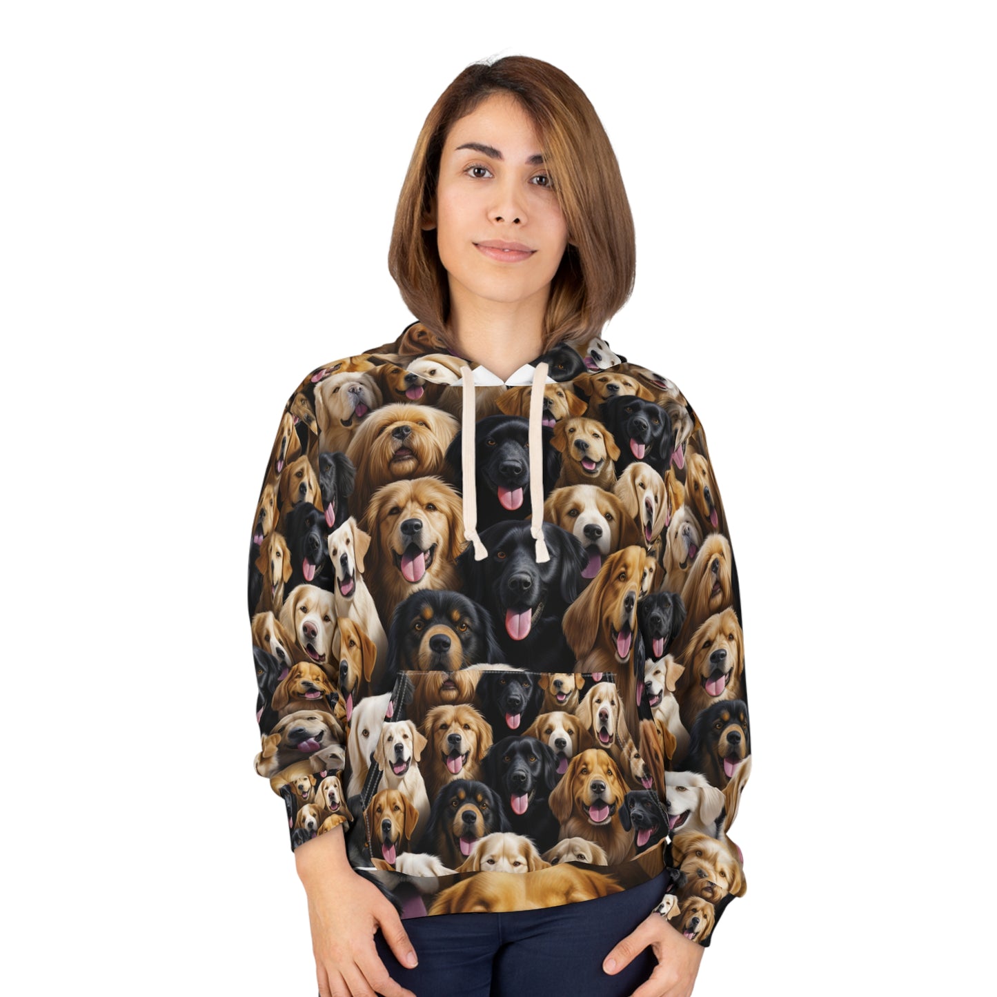 Ultra-Sharp Dog Portrait Hoodie - Bold Dog Art Hoodie