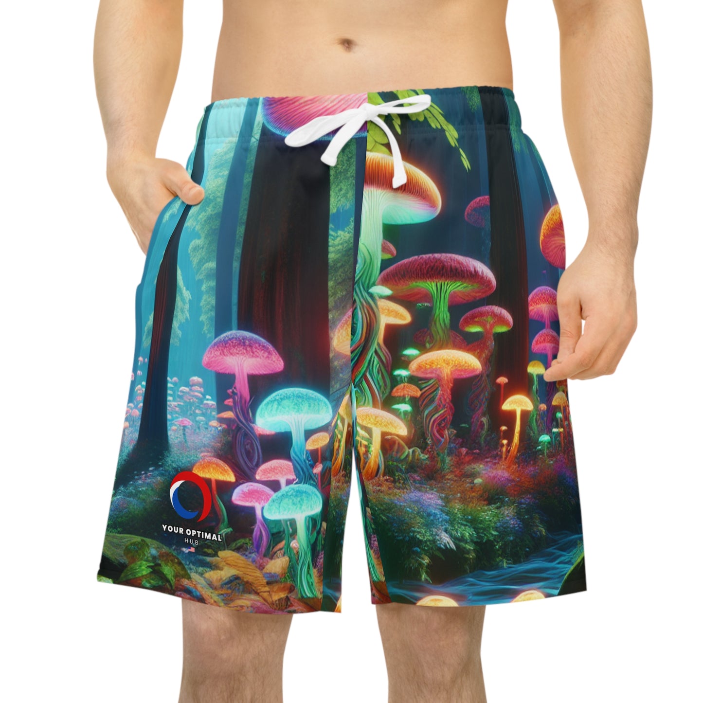 Benedetto Cortona - Blacklight Reactive Shorts