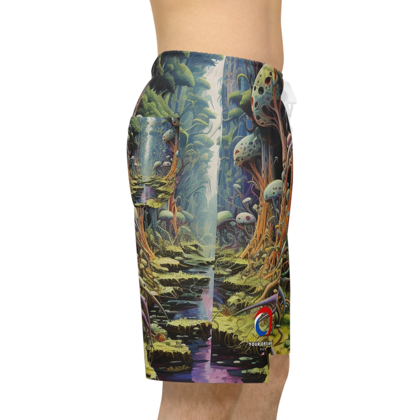 Celestino Bellini - Psychedelic Streetwear Shorts