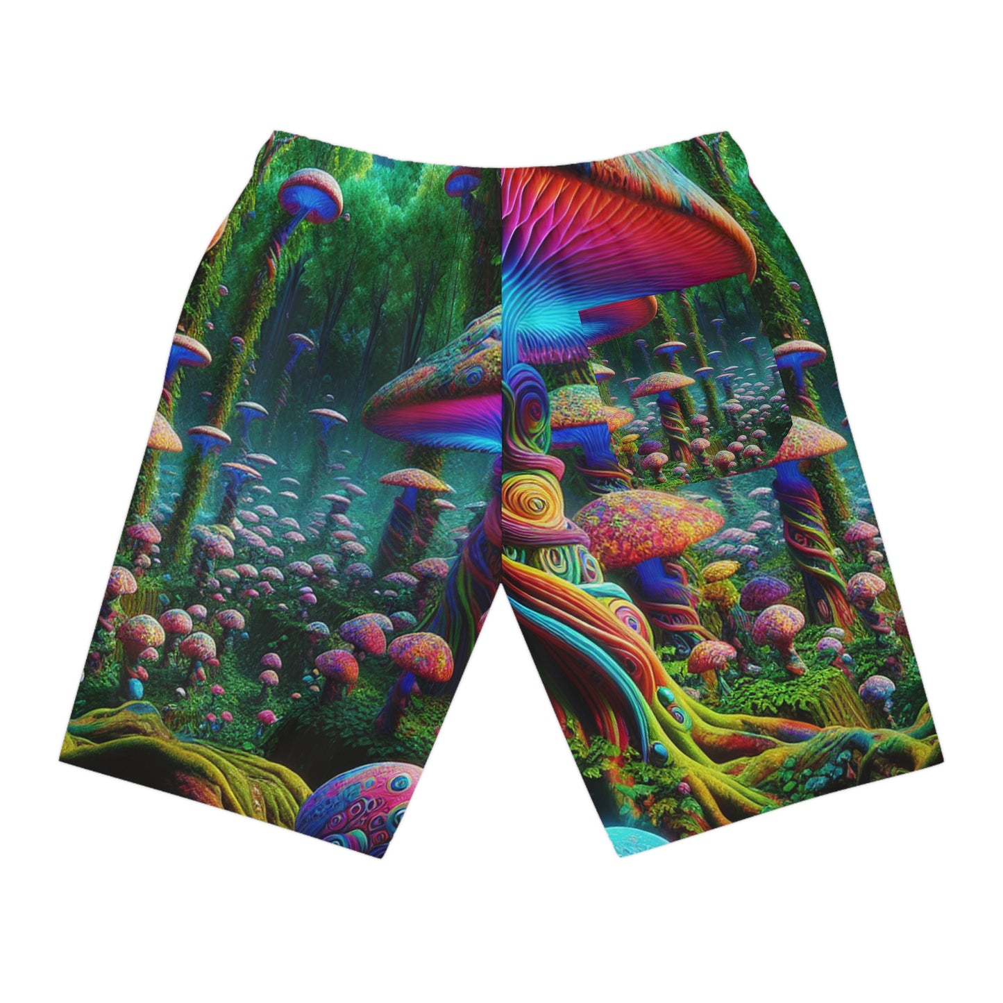 Isabella Remareo - Psychedelic Streetwear Shorts